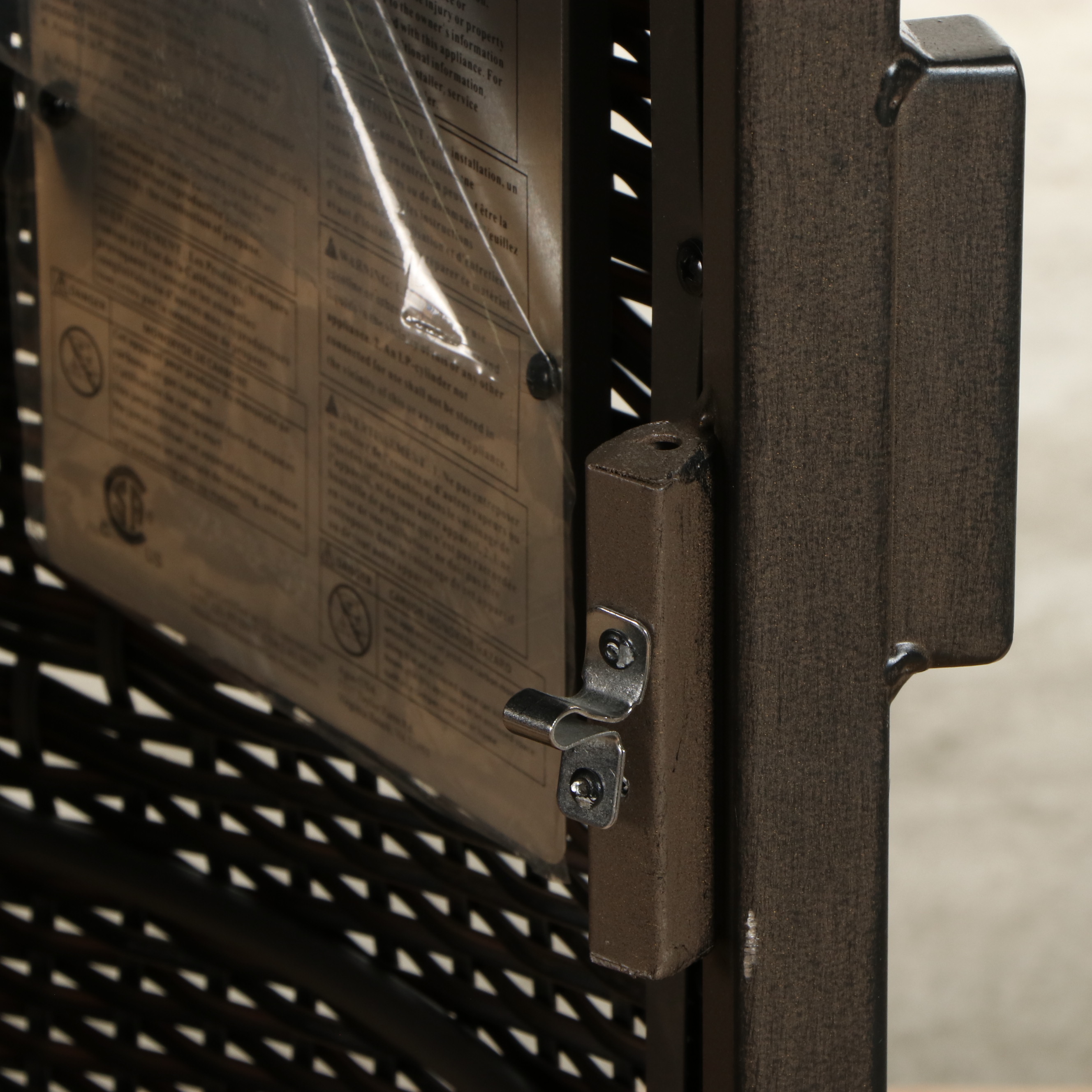 Agio "McKenzy" Resin Wicker Bar-Height Fire Pit Outdoor Dining Set