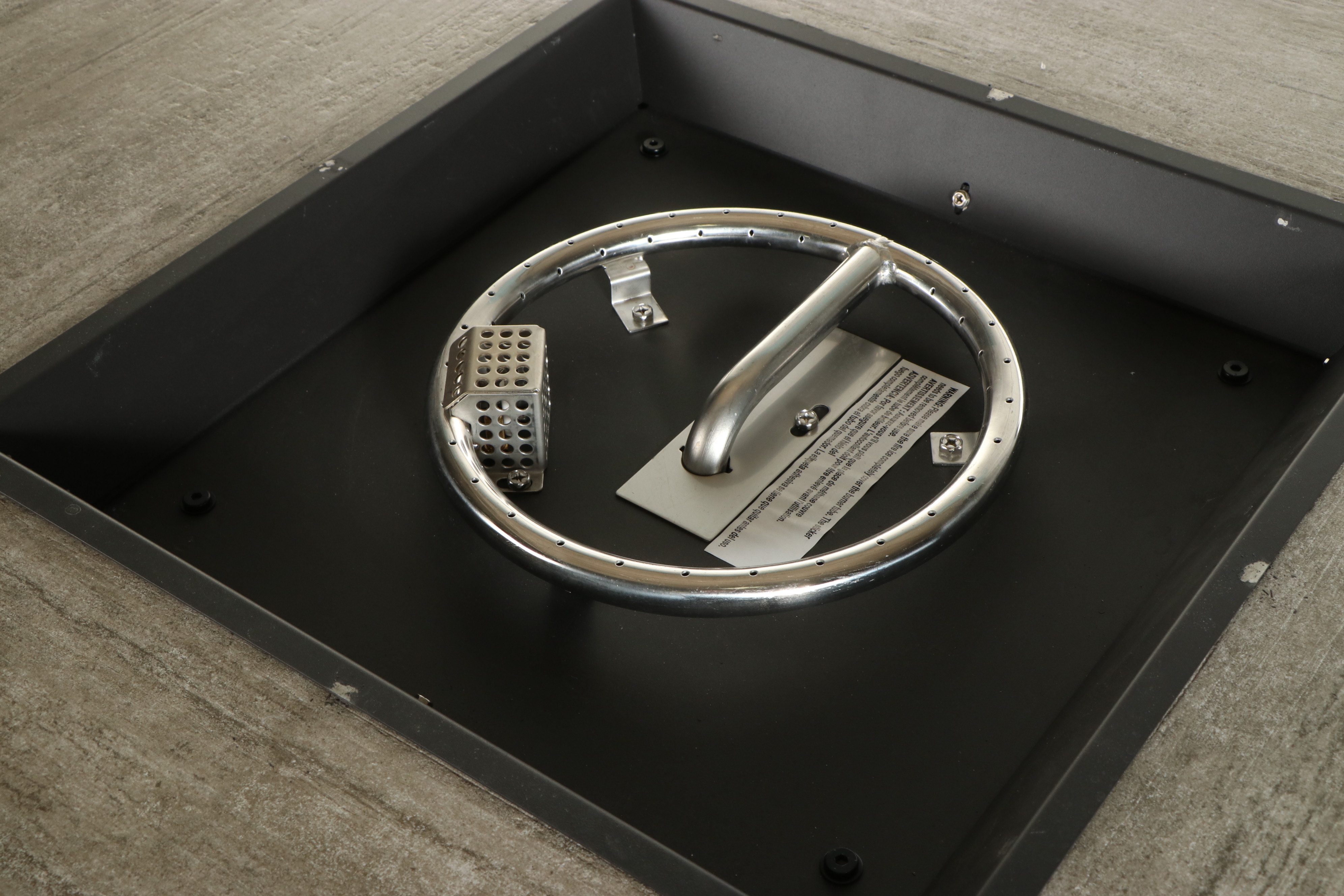 Agio "McKenzy" Resin Wicker Bar-Height Fire Pit Outdoor Dining Set