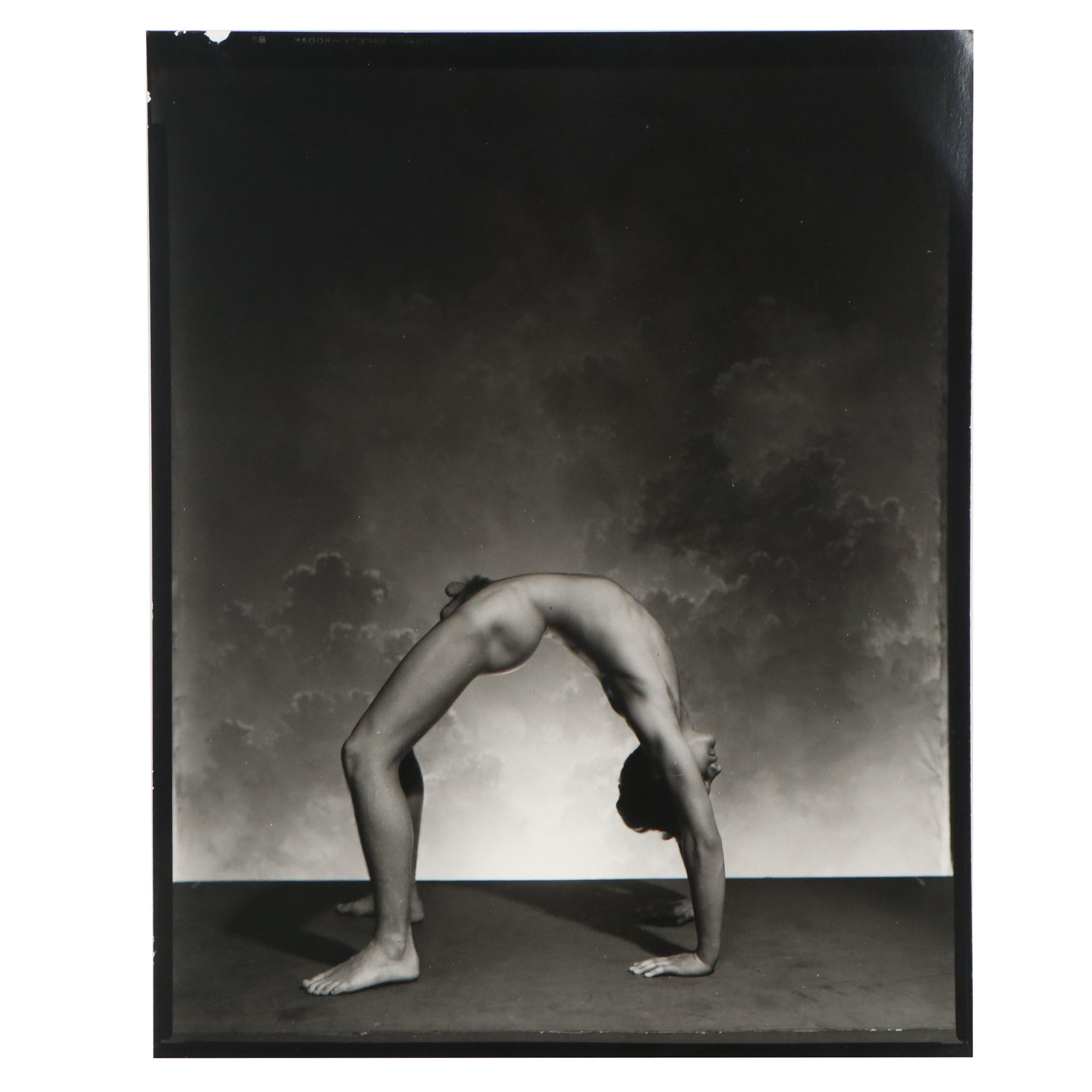 George Platt Lynes Silver Gelatin of Contorted Male Nude