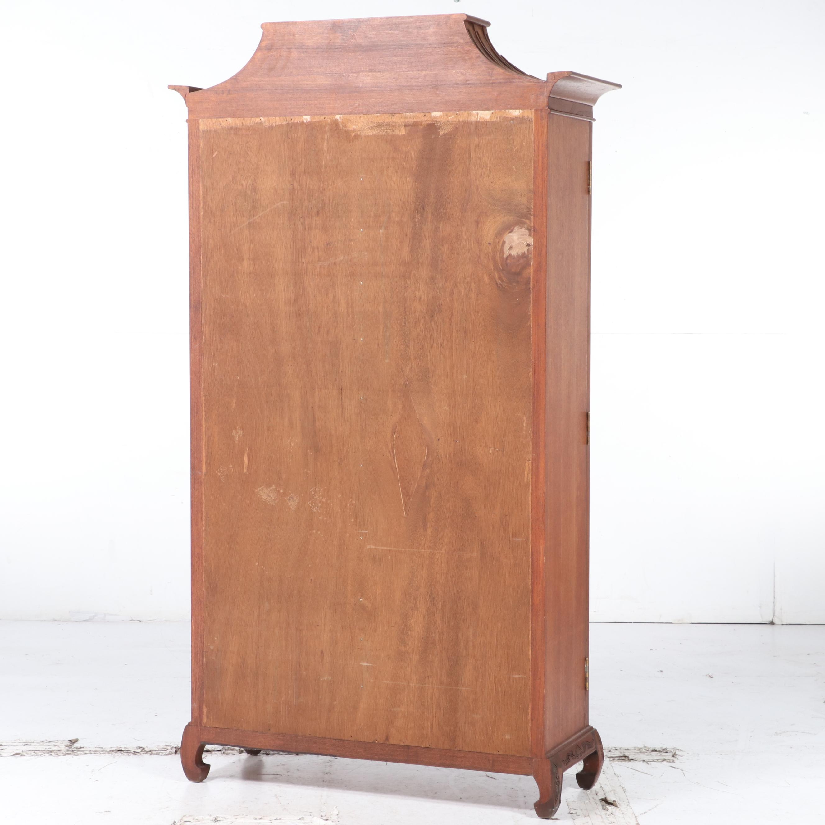 Chinese Hardwood Display Cabinet