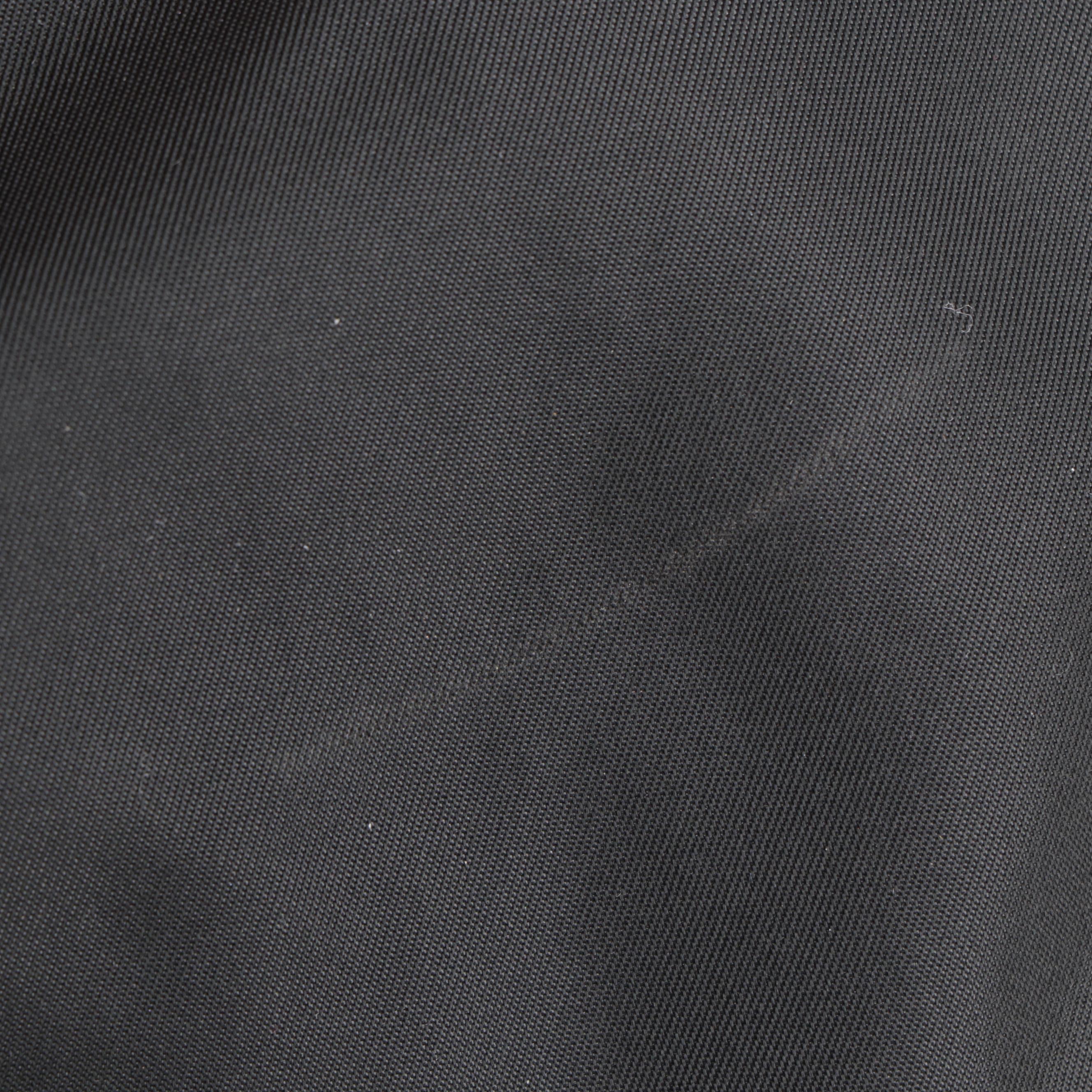 Prada Shoulder Bag in Black Tessuto Nylon and Smooth Leather