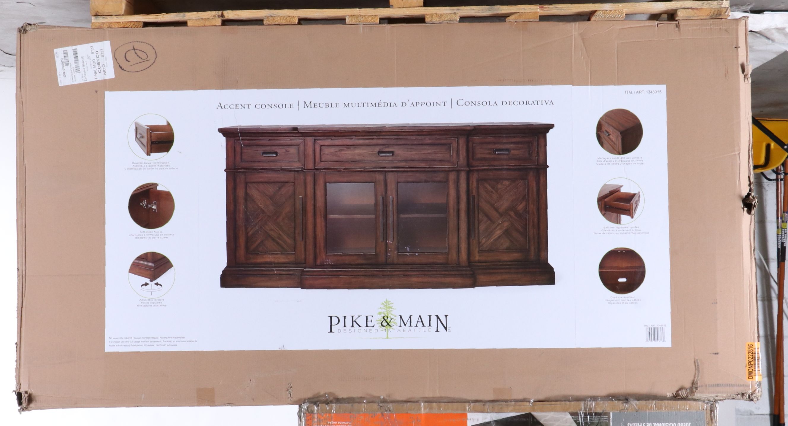 Pike & Main "Corliss" Accent Console Table