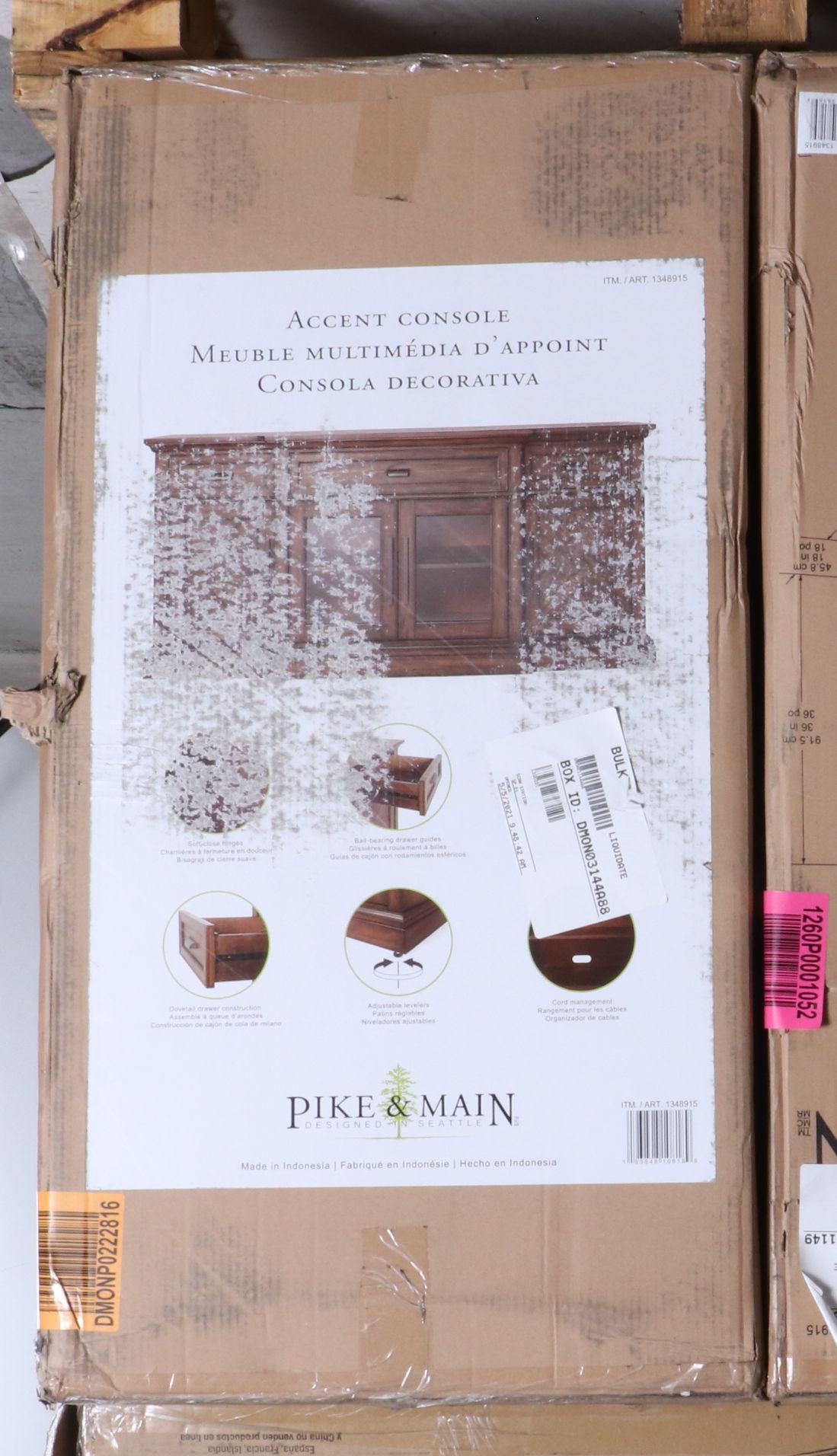 Pike & Main "Corliss" Accent Console Table