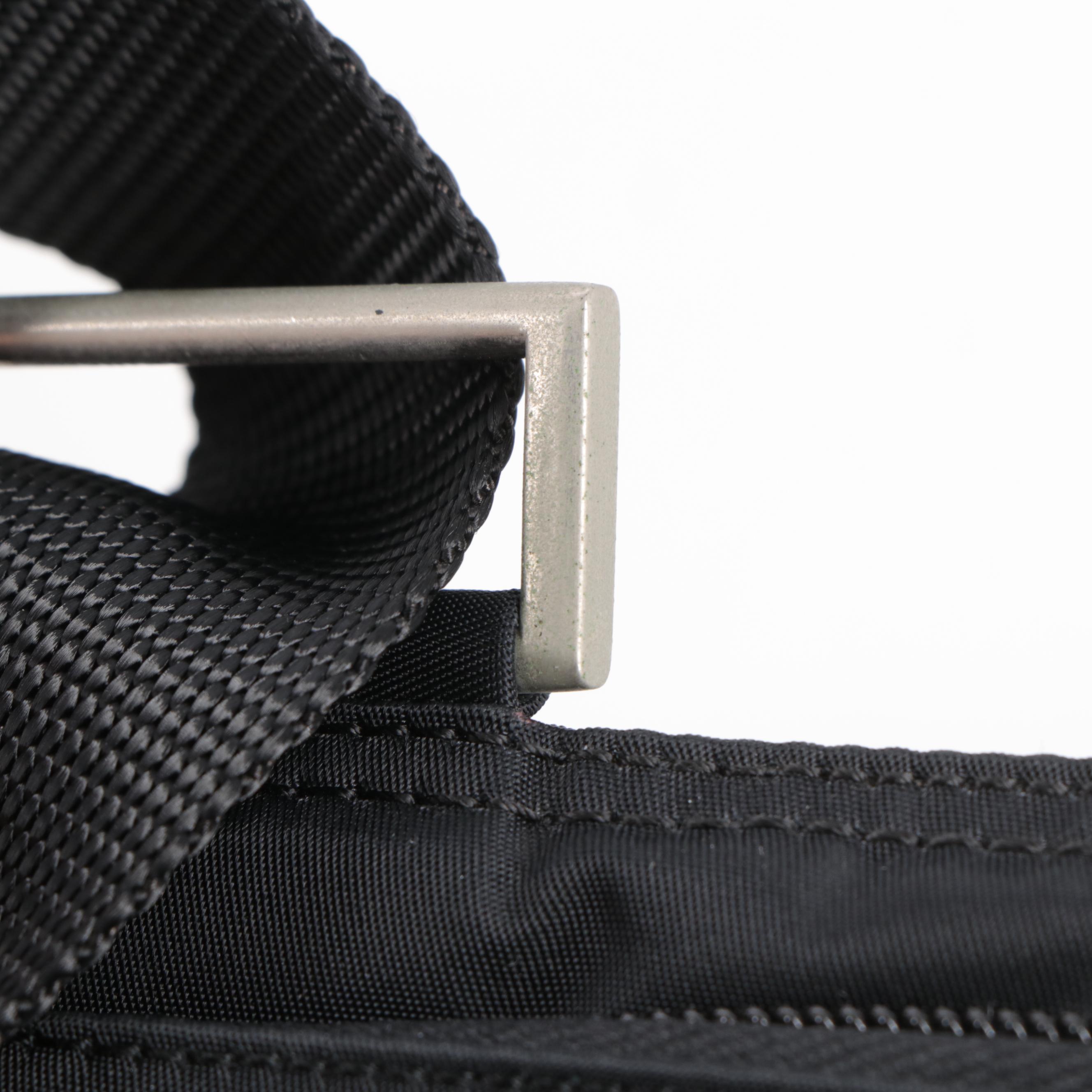 Prada Crossbody Bag in Black Tessuto Nylon