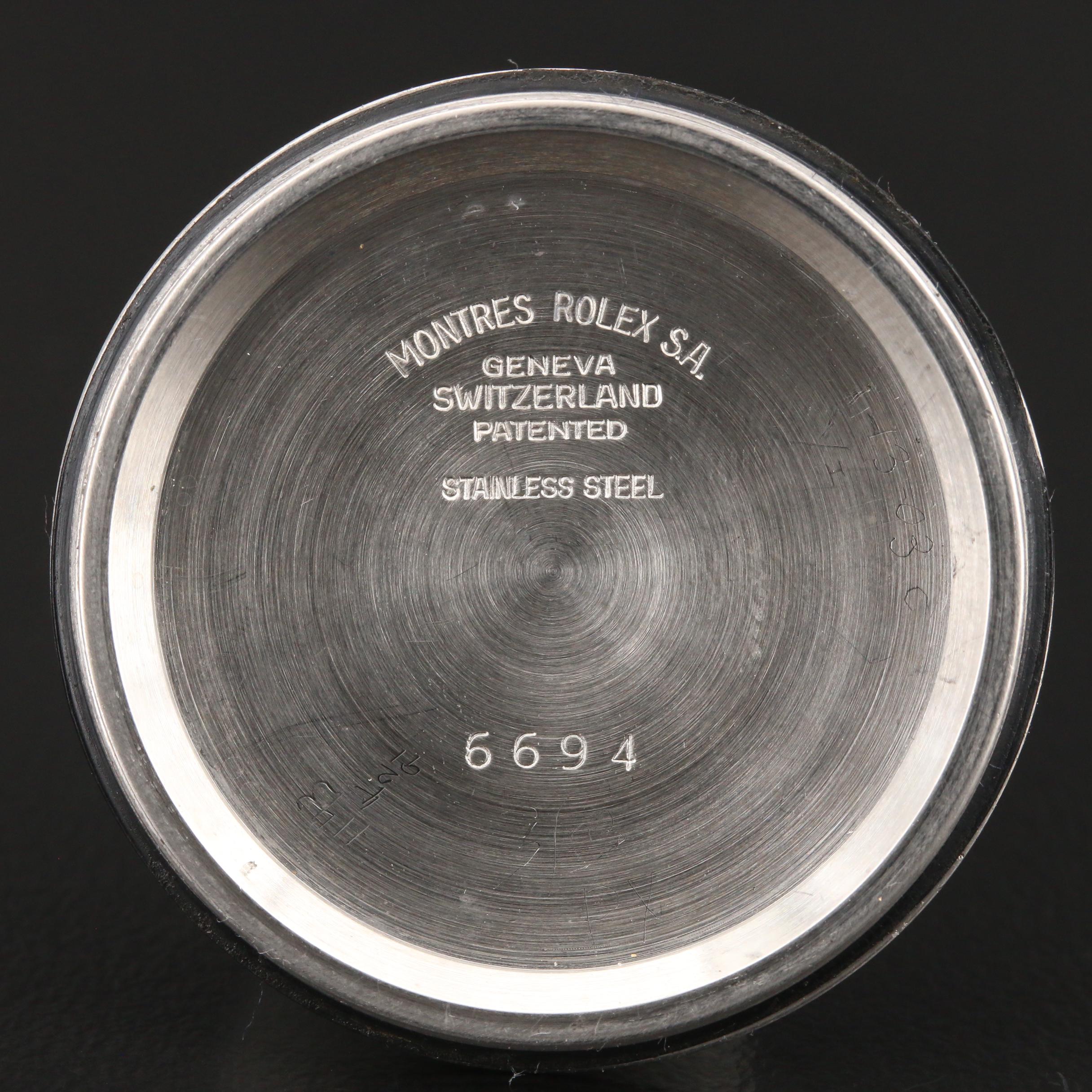 1977 Rolex Datejust Model 6694 18K and Stainless Steel Watch