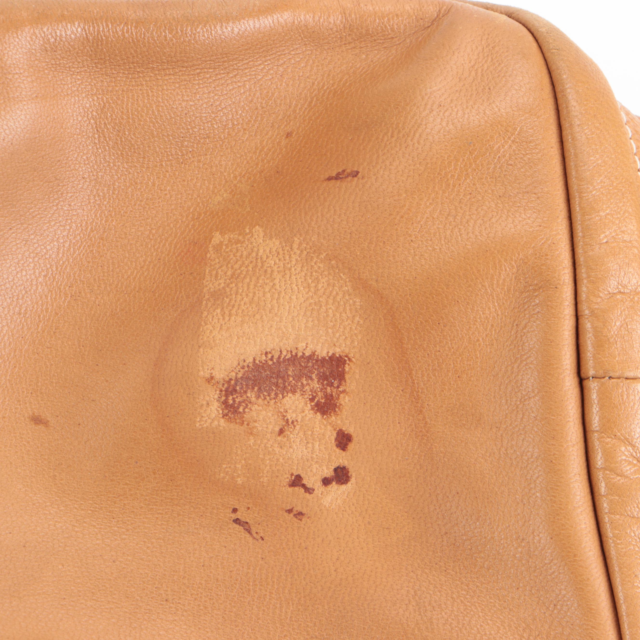 Prada Small Shoulder Bag in Light Brown Lambskin Leather with Tassels