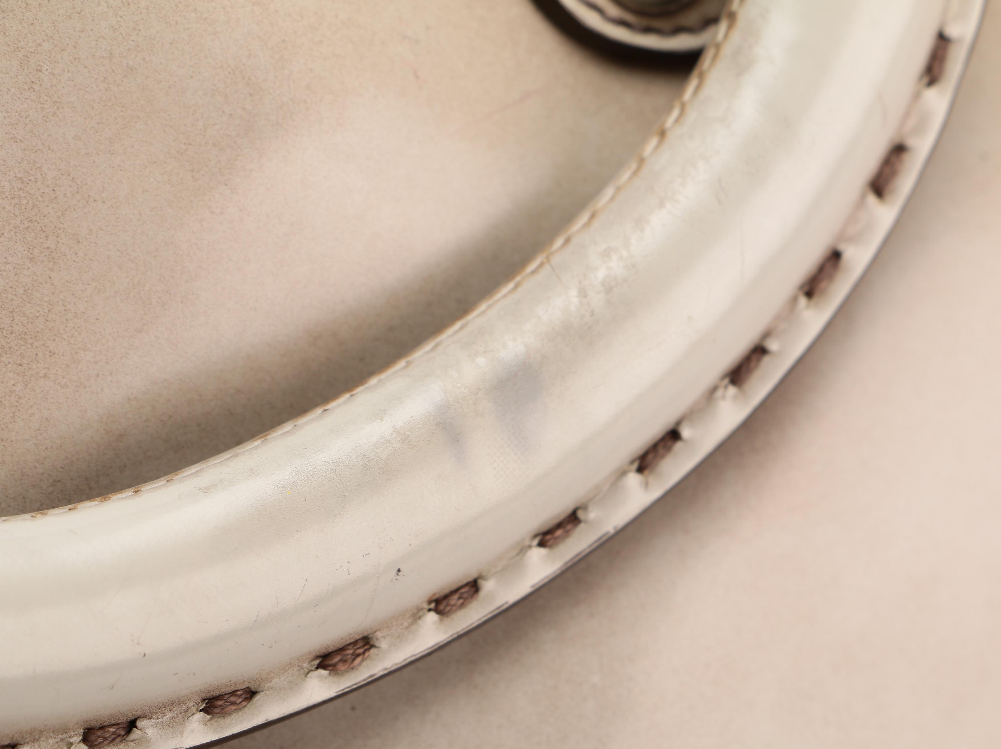 Prada Two-Way Bauletto Bag in Glace Calfskin Leather