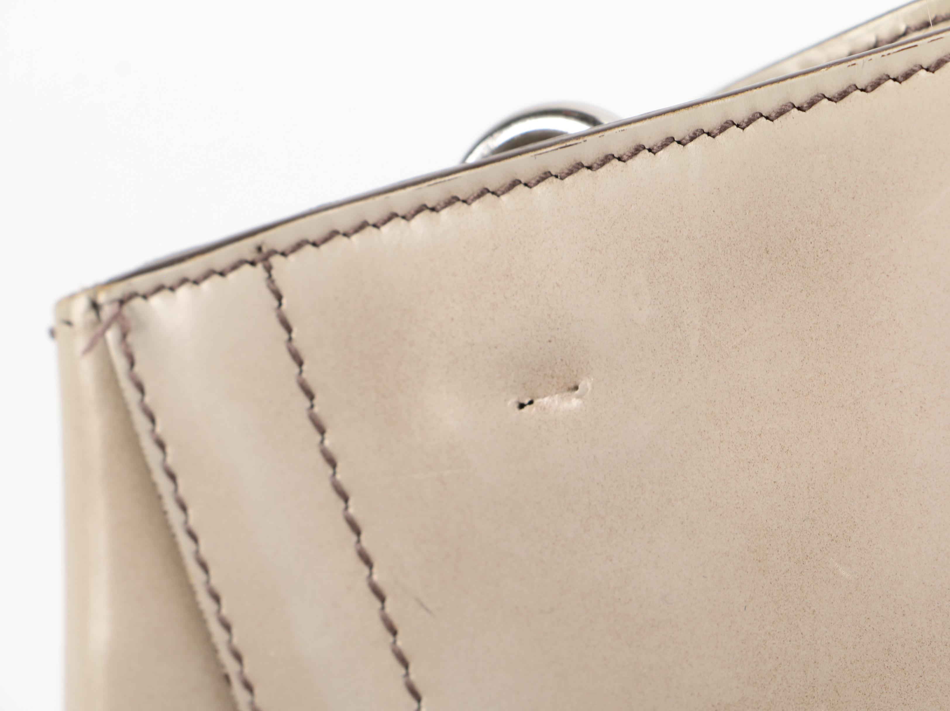 Prada Two-Way Bauletto Bag in Glace Calfskin Leather