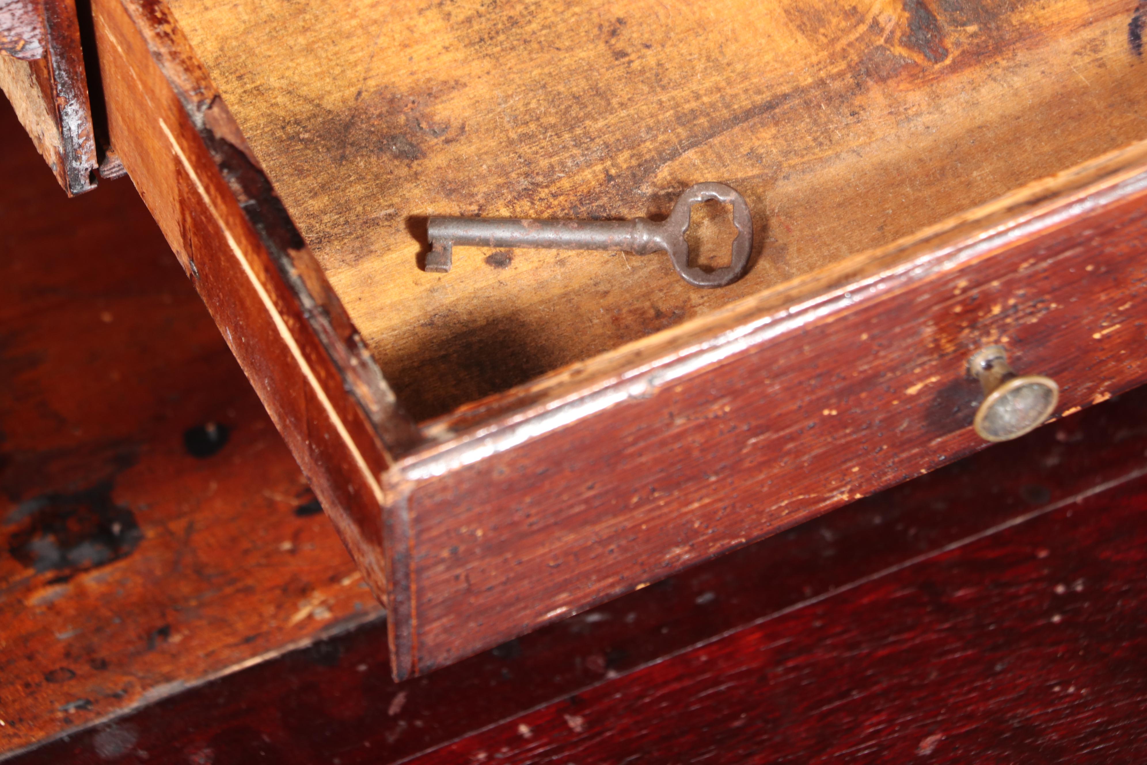 Camden Cabinet Co. "Hale" Mahogany & Leaded Glass Barrister's Secretary Bookcase