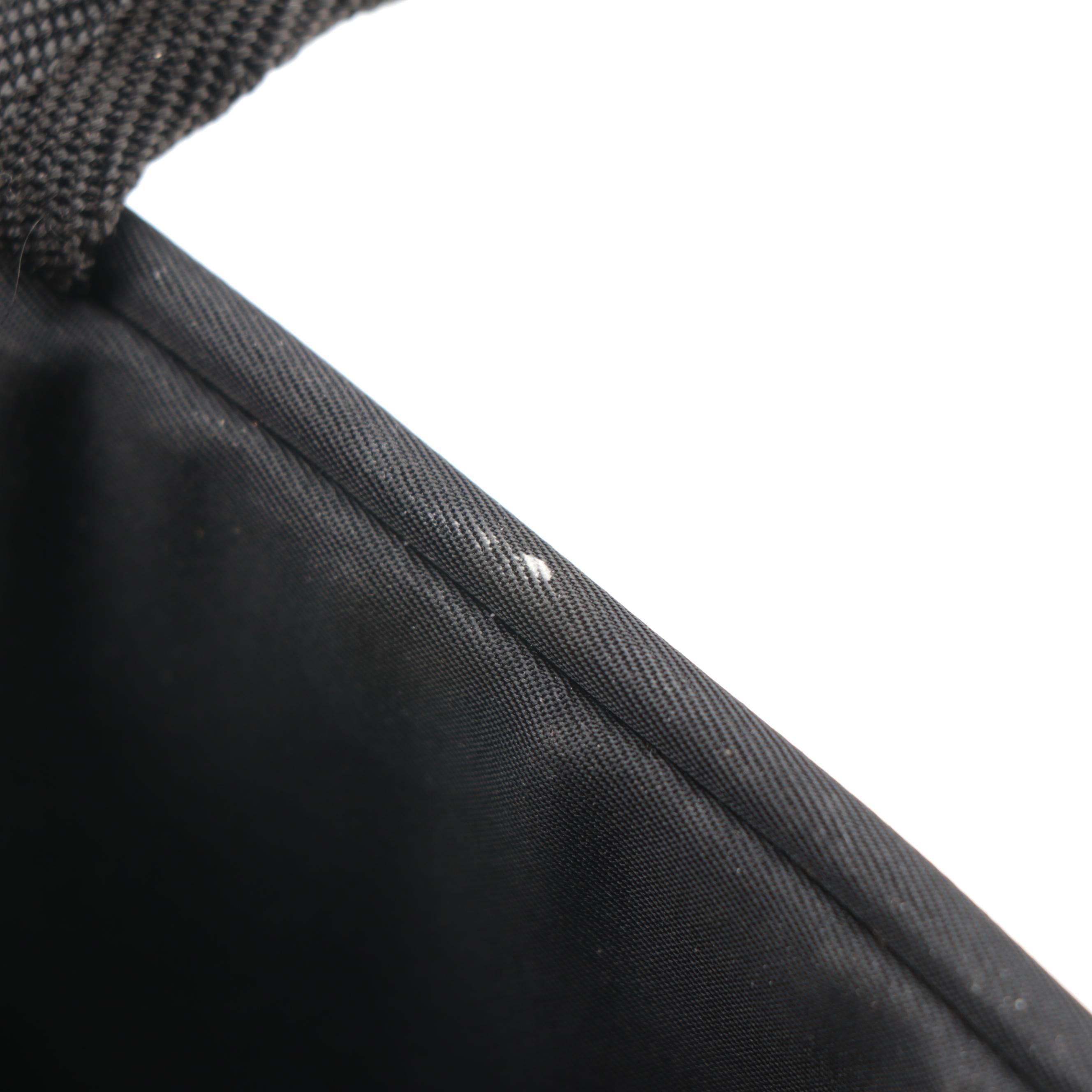 Prada Laptop Top Handle Bag in Black Tessuto Nylon