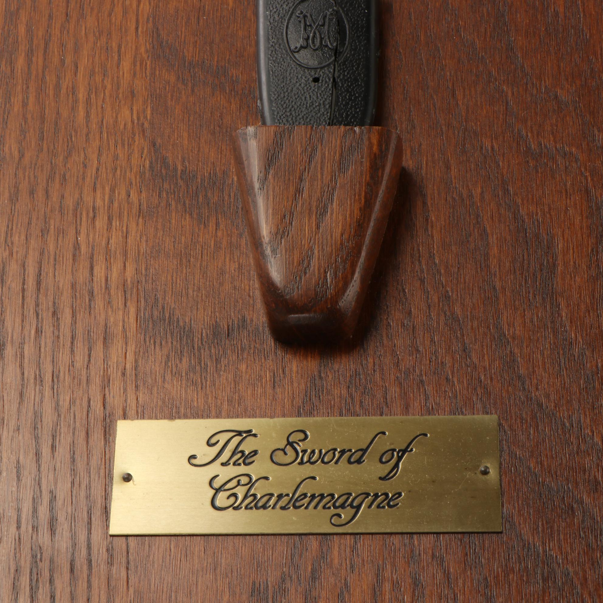Franklin Mint Replica Sword of Charlemagne, "Joyeuse"