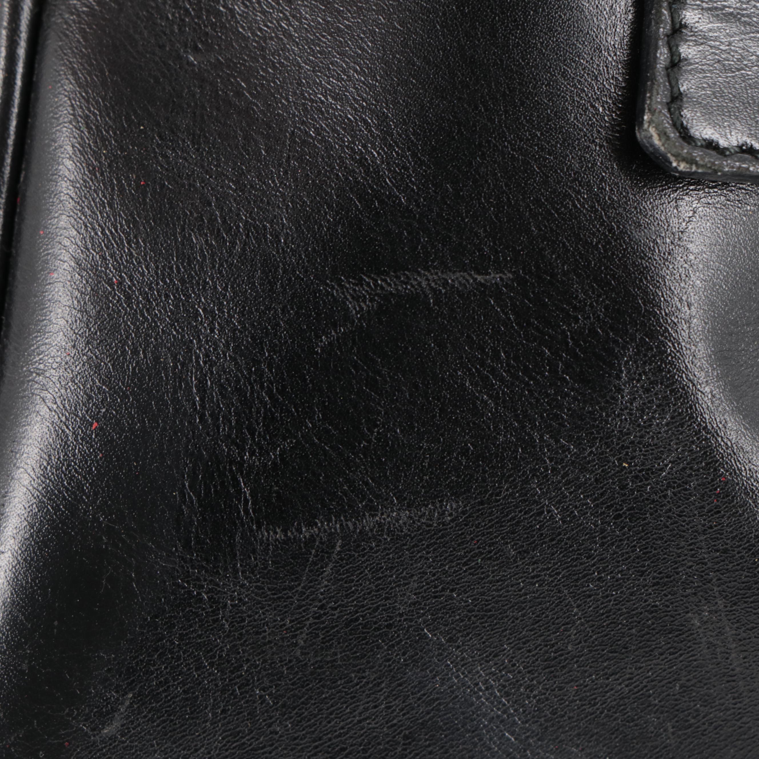 Prada Tessuto Nylon and Leather Top Handle Bag