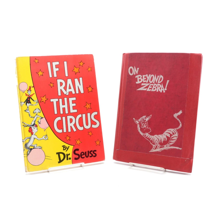 "On Beyond Zebra!" and "If I Ran the circus" by Dr. Seuss, Mid-20th Century