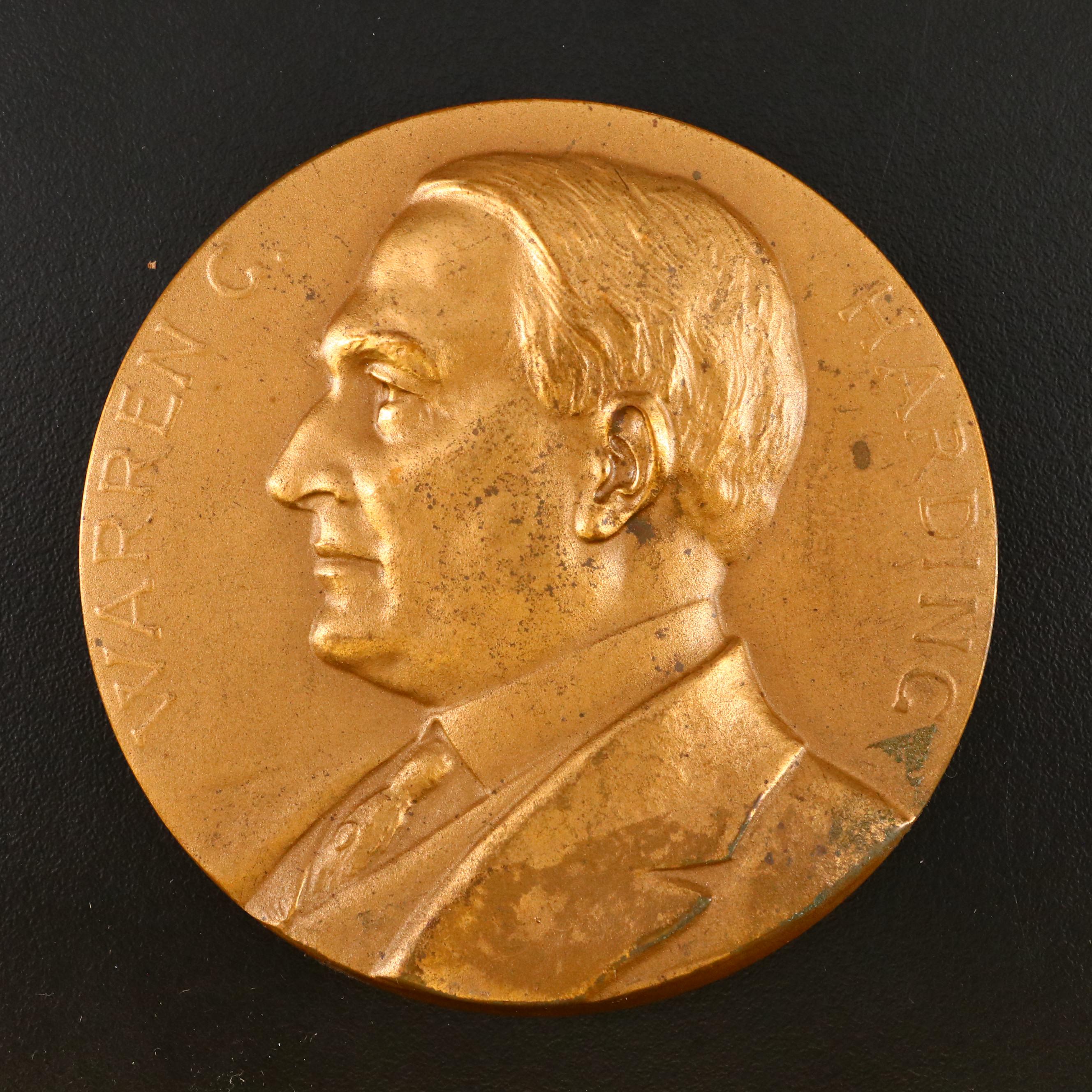 Nine Presidential Inauguration and Memorial Bronze Medals