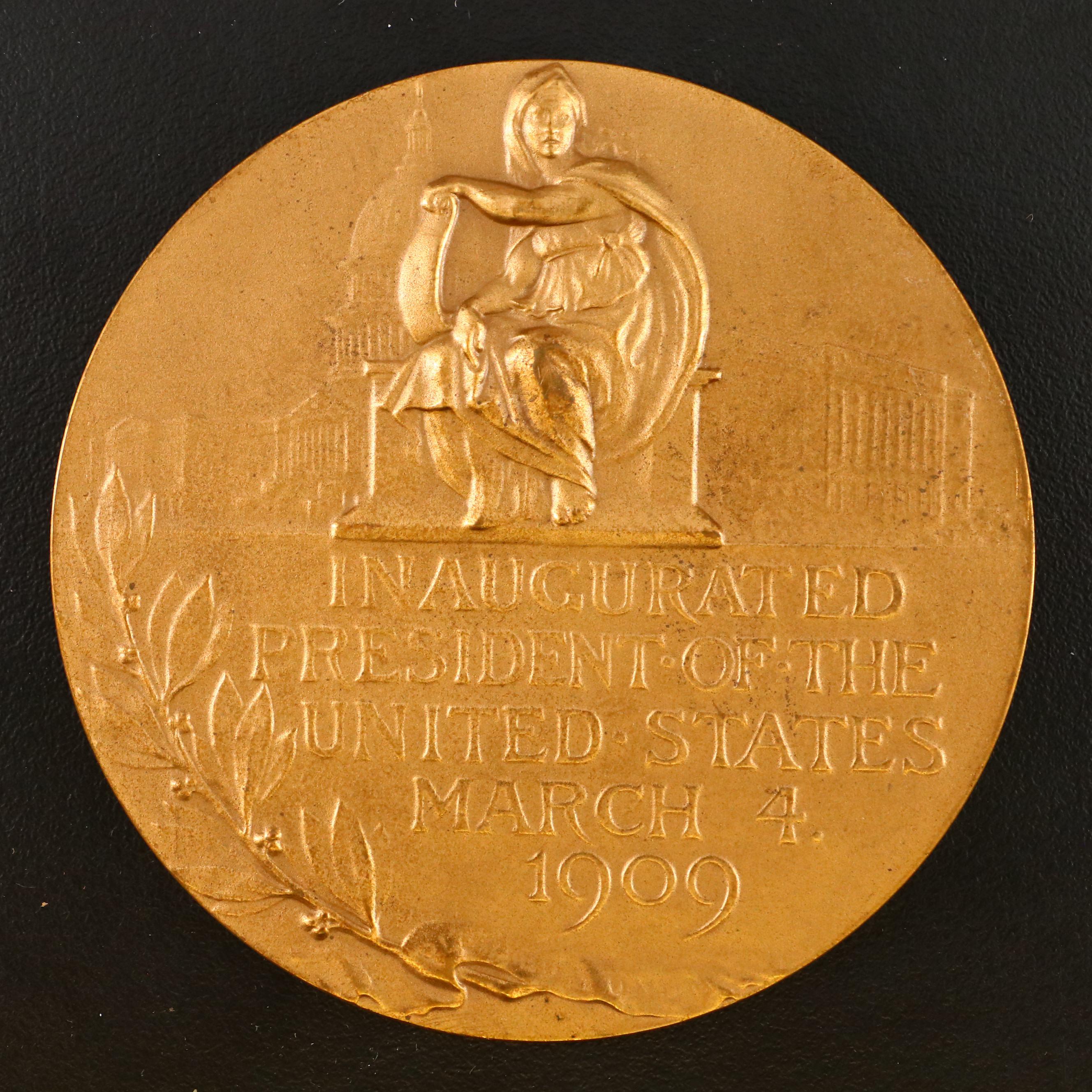 Nine Presidential Inauguration and Memorial Bronze Medals