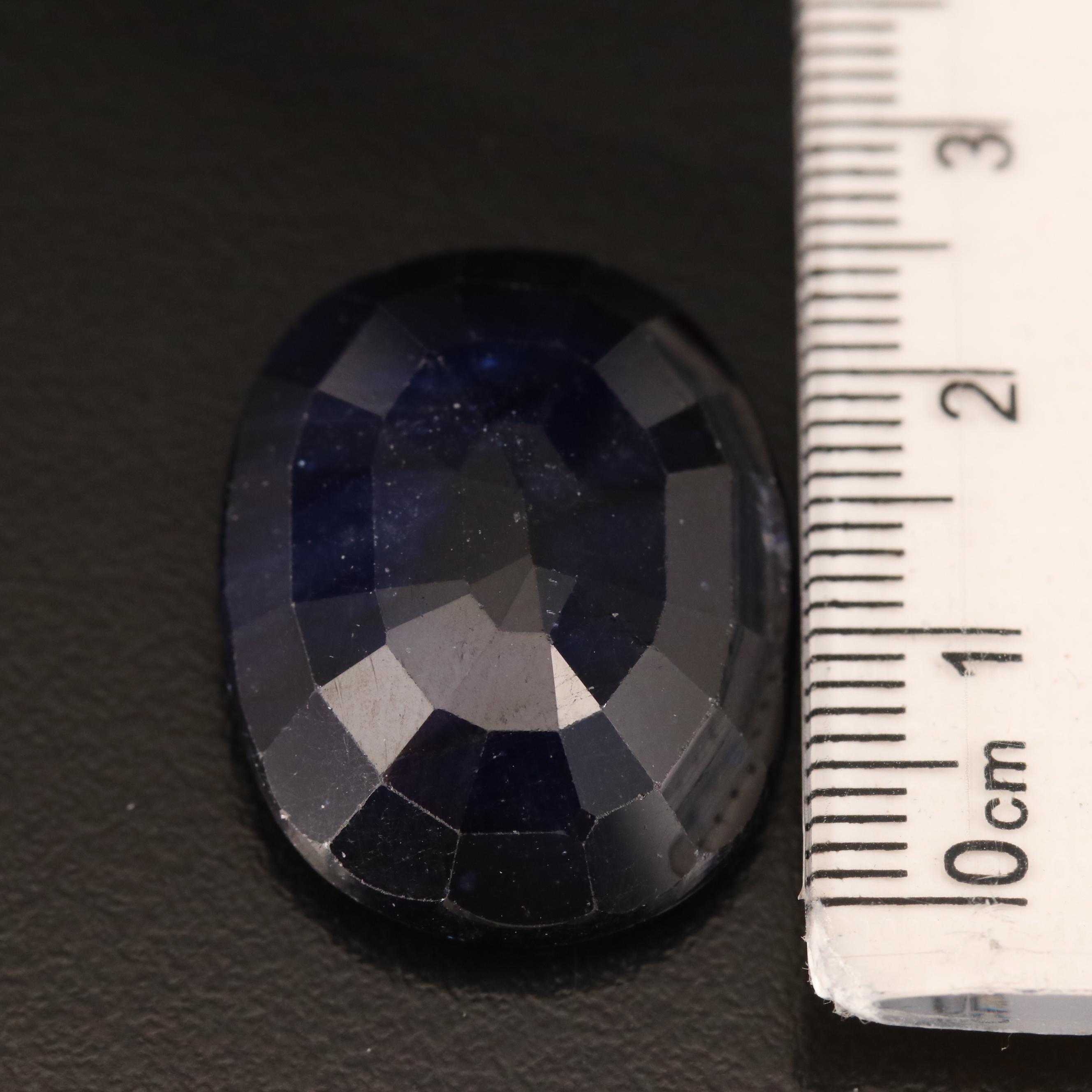 Loose Oval Faceted Corundum