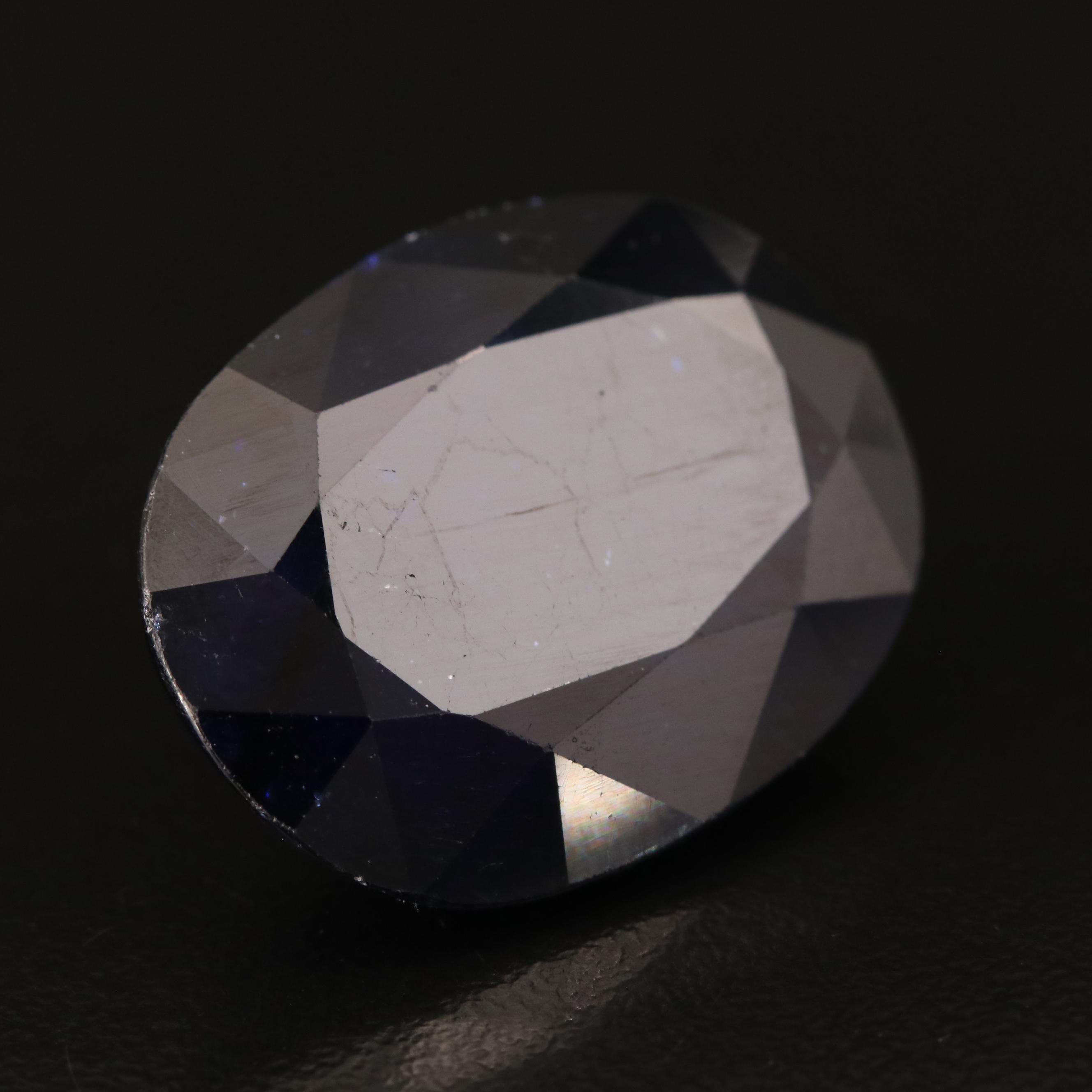 Loose Oval Faceted Corundum