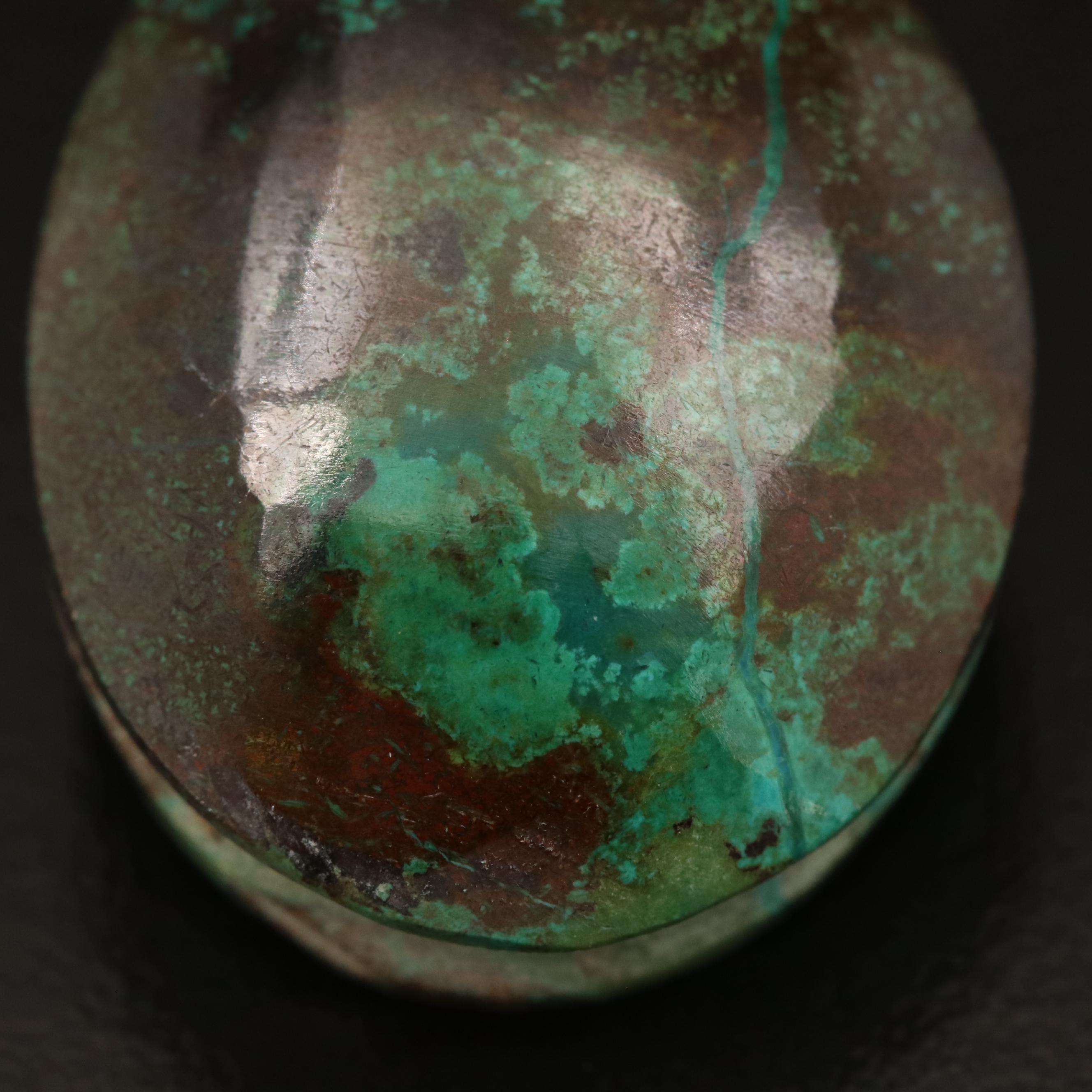 Loose Oval Eilat Stone Cabochon