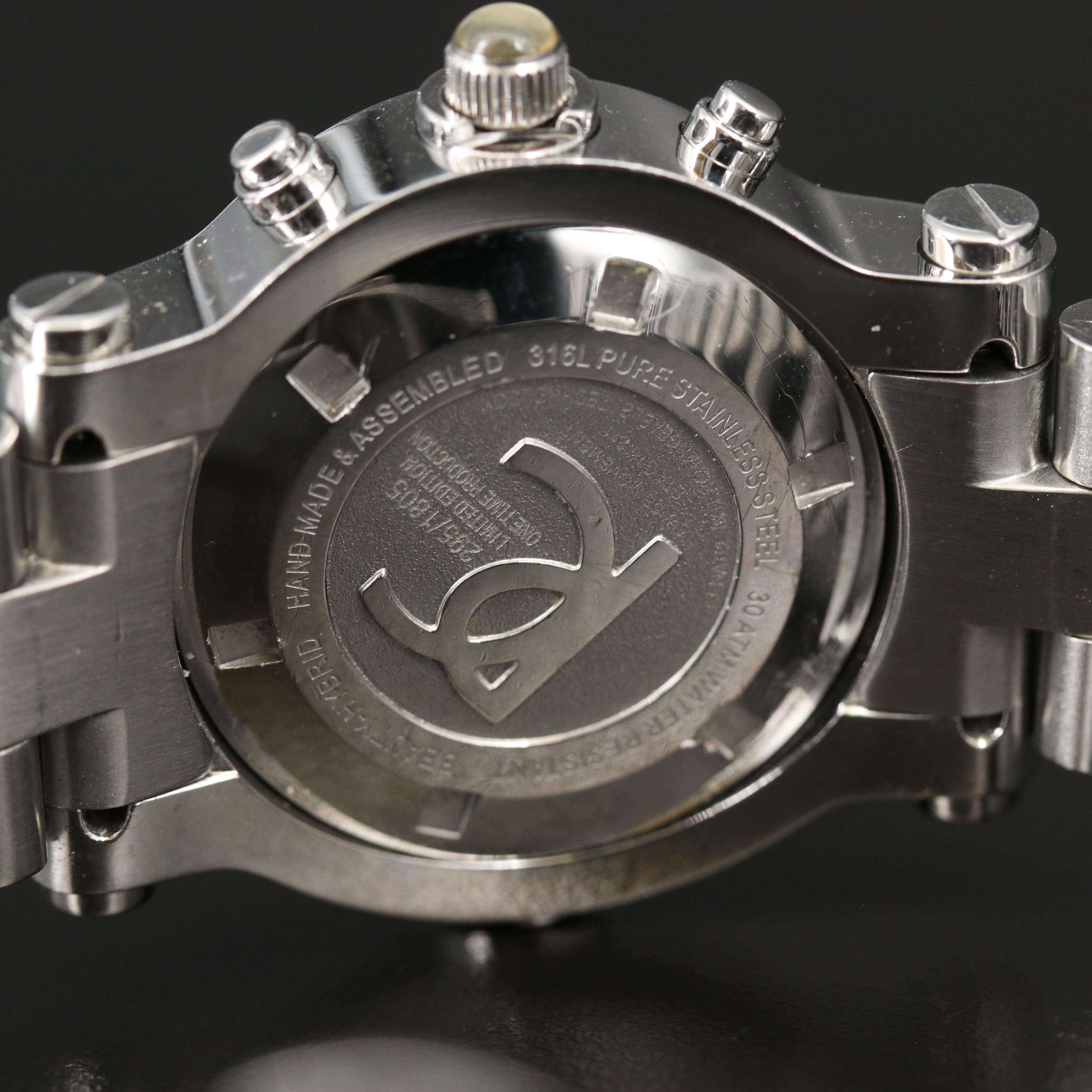 Renato Beauty - Limited Edition Diamond Chronograph Stainless Steel Watch