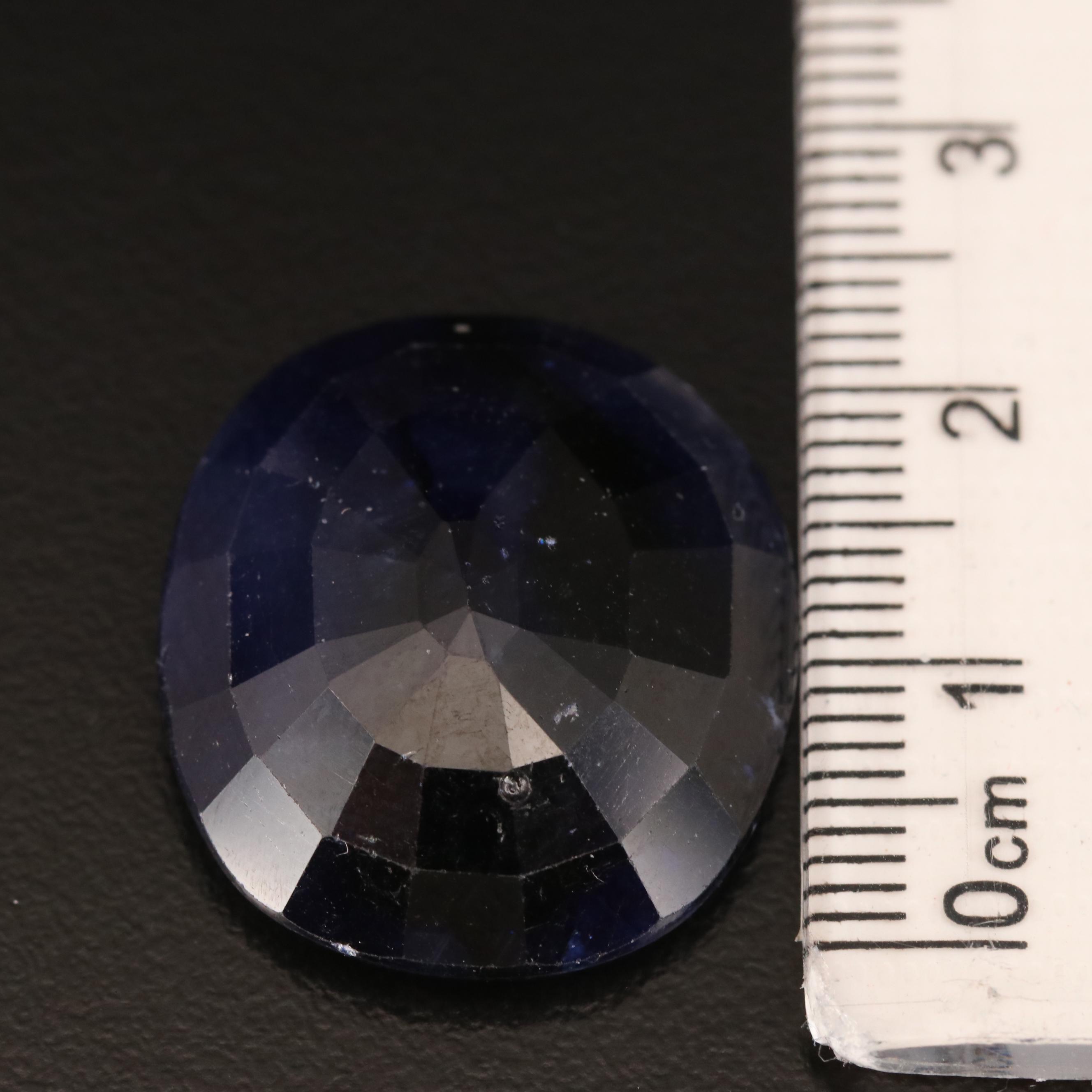 Loose Oval Faceted Corundum