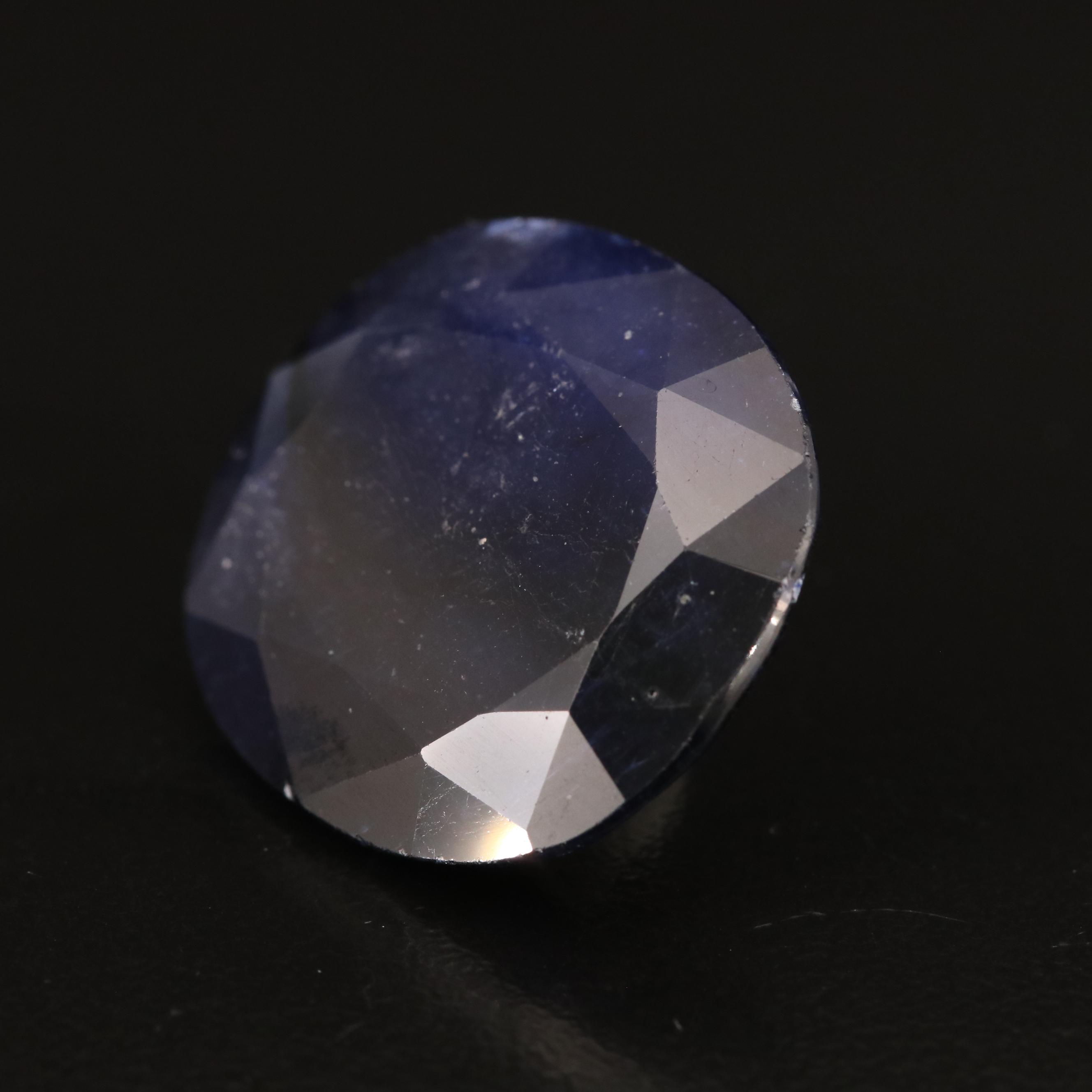 Loose Oval Faceted Corundum