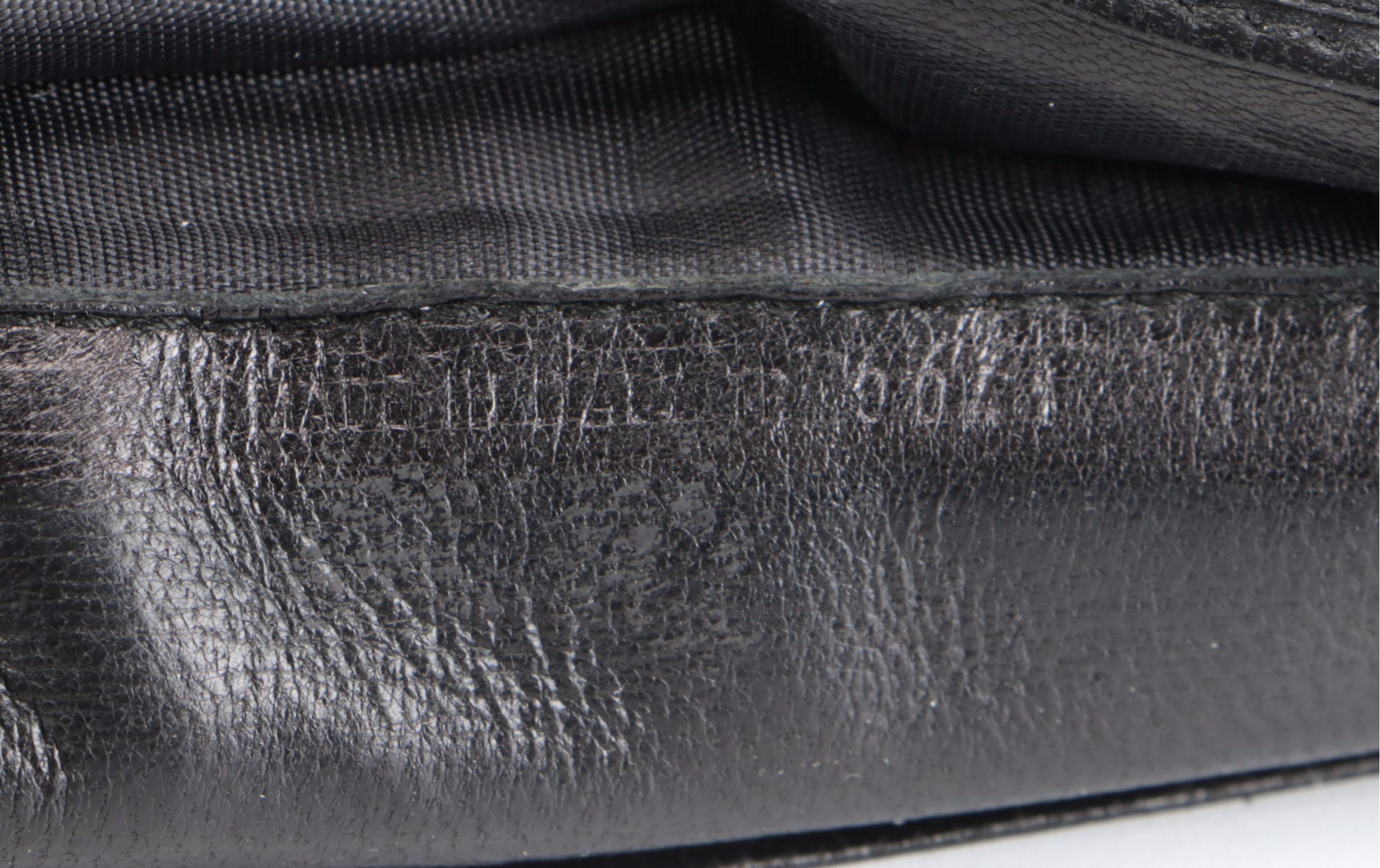 Christian Dior Bifold Wallet in Black Denim and Leather