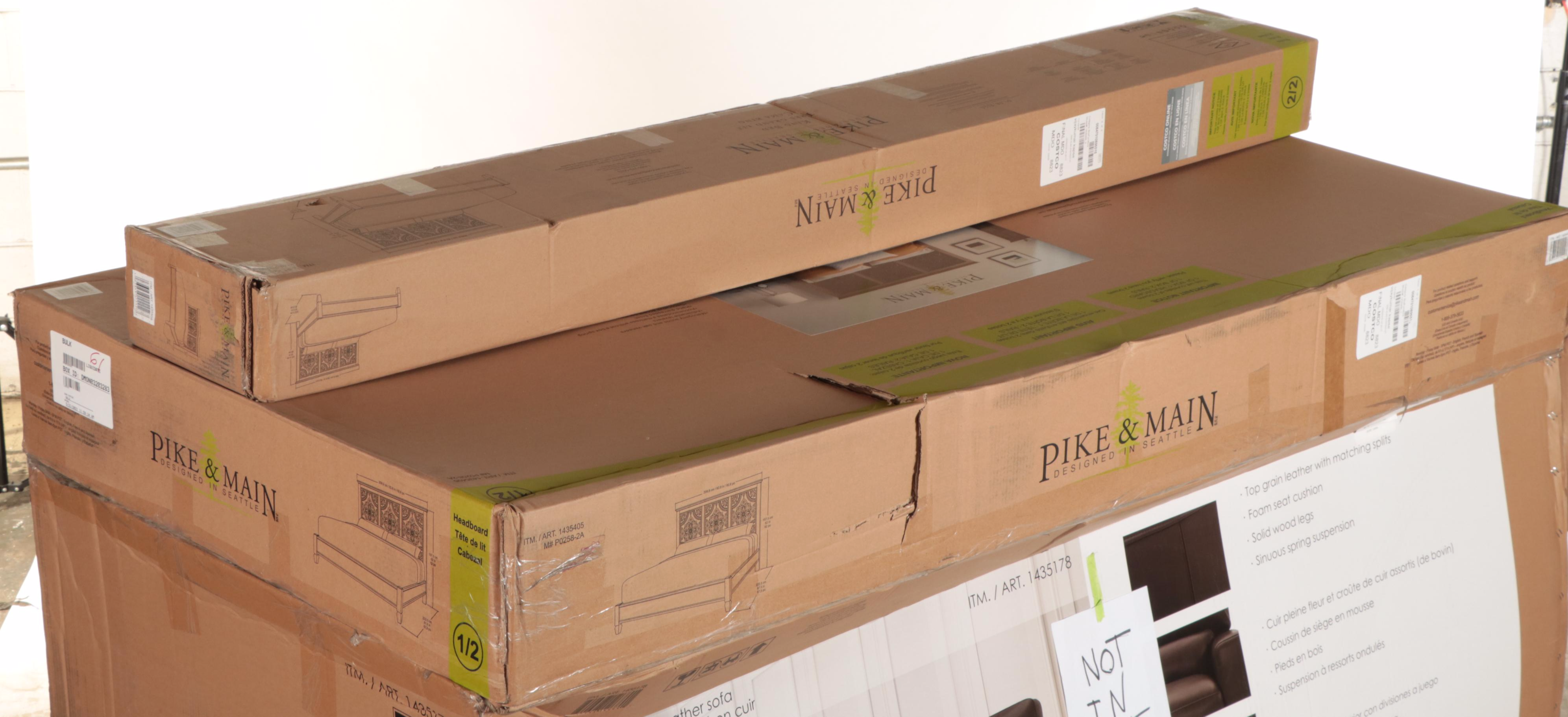 Pike & Main "Evanston" King Size Bed