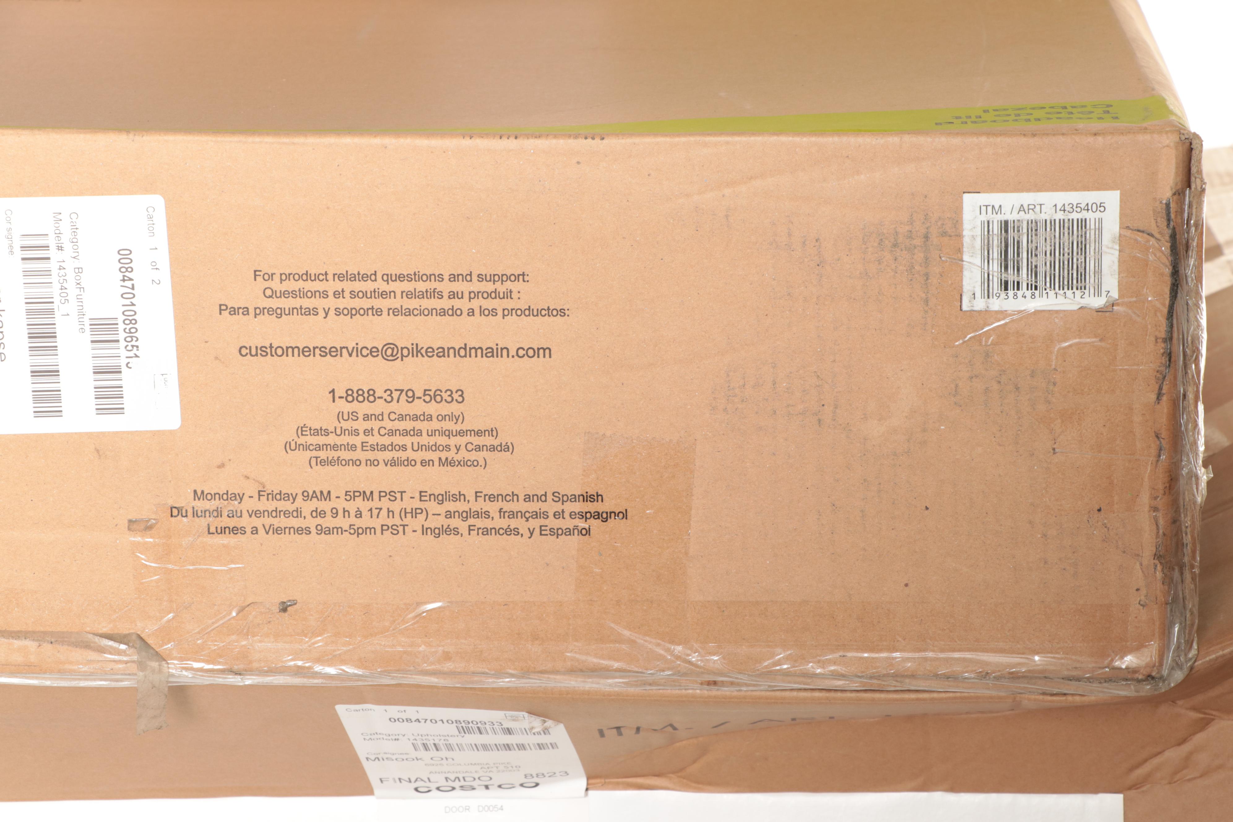 Pike & Main "Evanston" King Size Bed