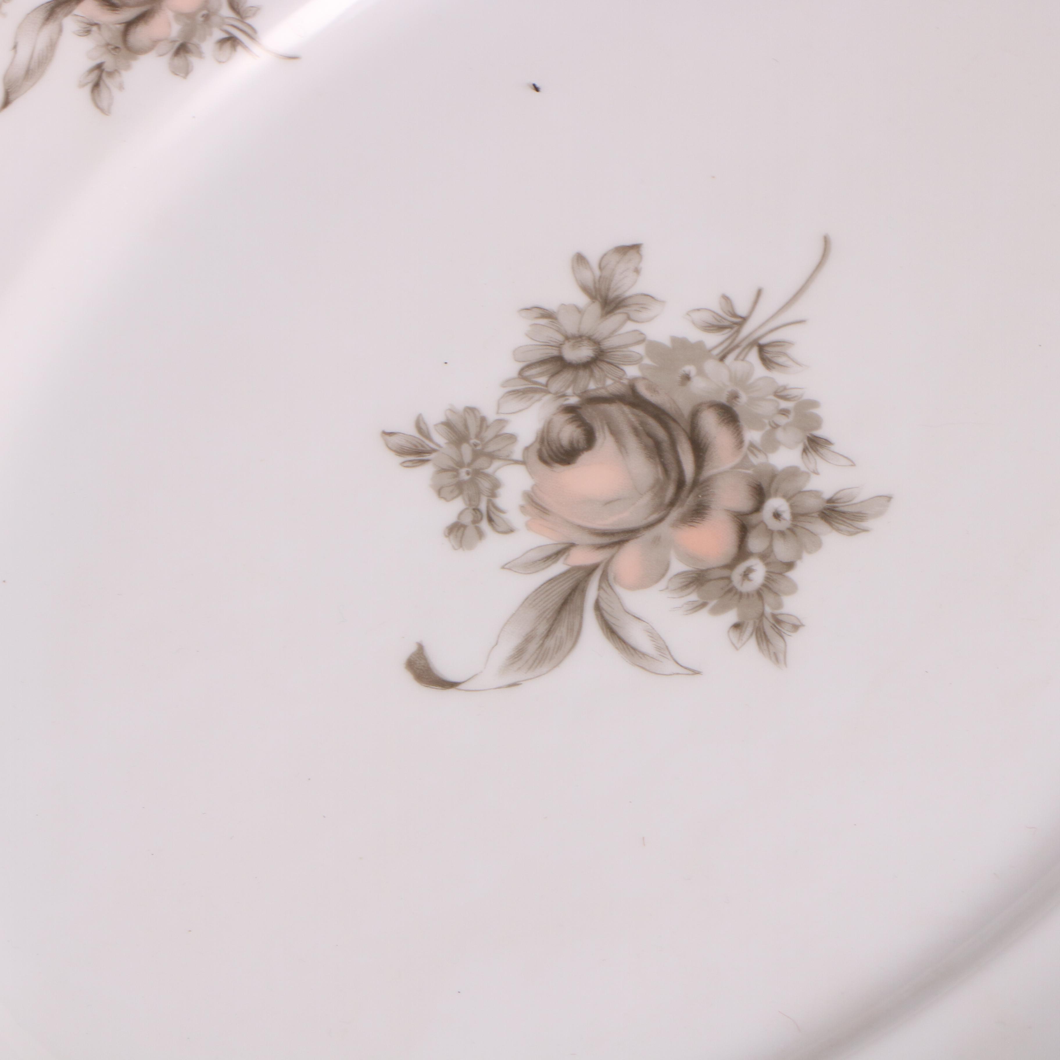 Johann Haviland German "Sepia Rose" Bone China, 20th Century