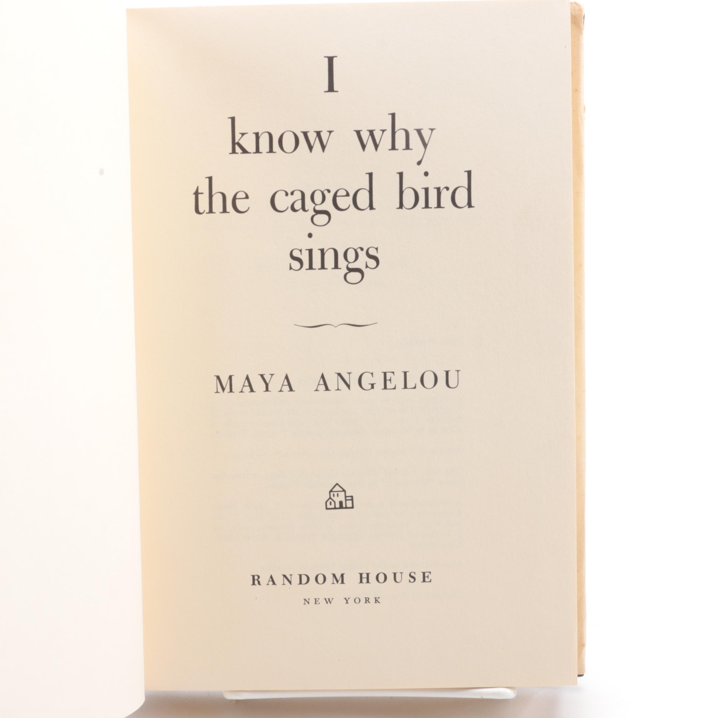 First Printing "I Know Why the Caged Bird Sings" by Maya Angelou, 1969