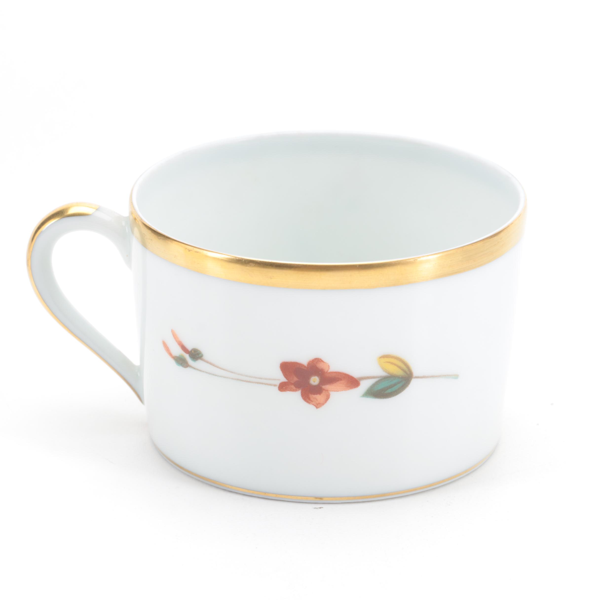 Haviland Limoges Winterthur Adaptation Hand-Painted China Tableware