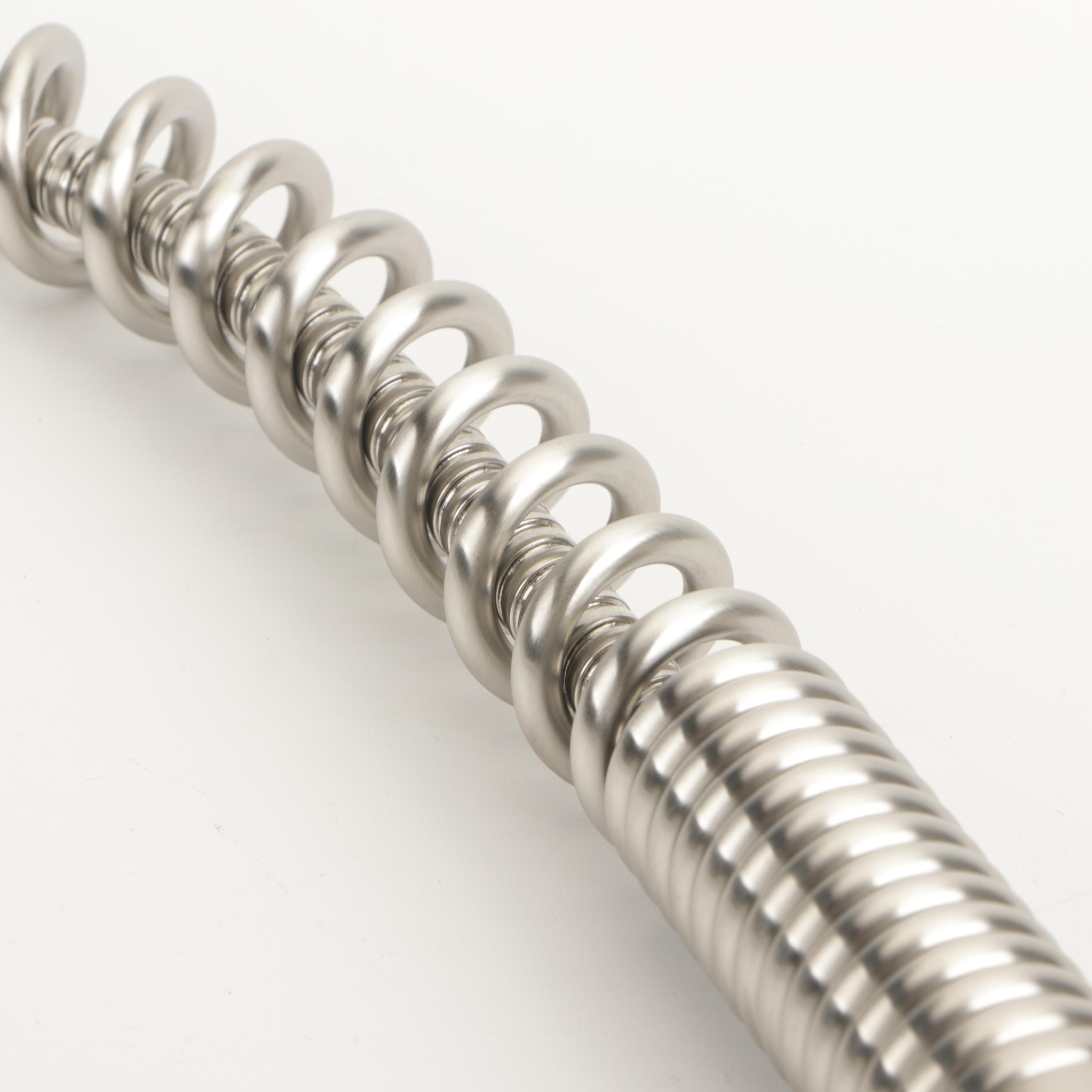 Single-Hole Kitchen Faucet with Pull-Down Spring Spout