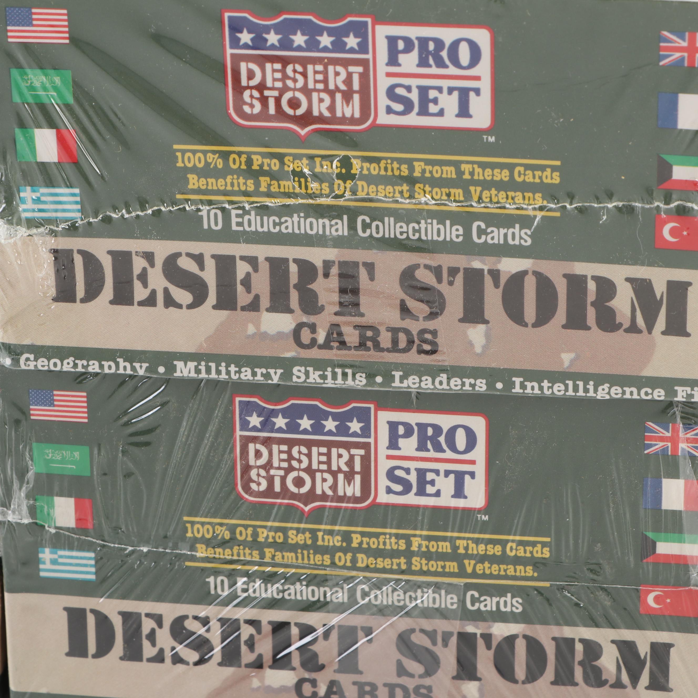 Classic Desert Storm, Disney, and Robin Hood Trading Cards