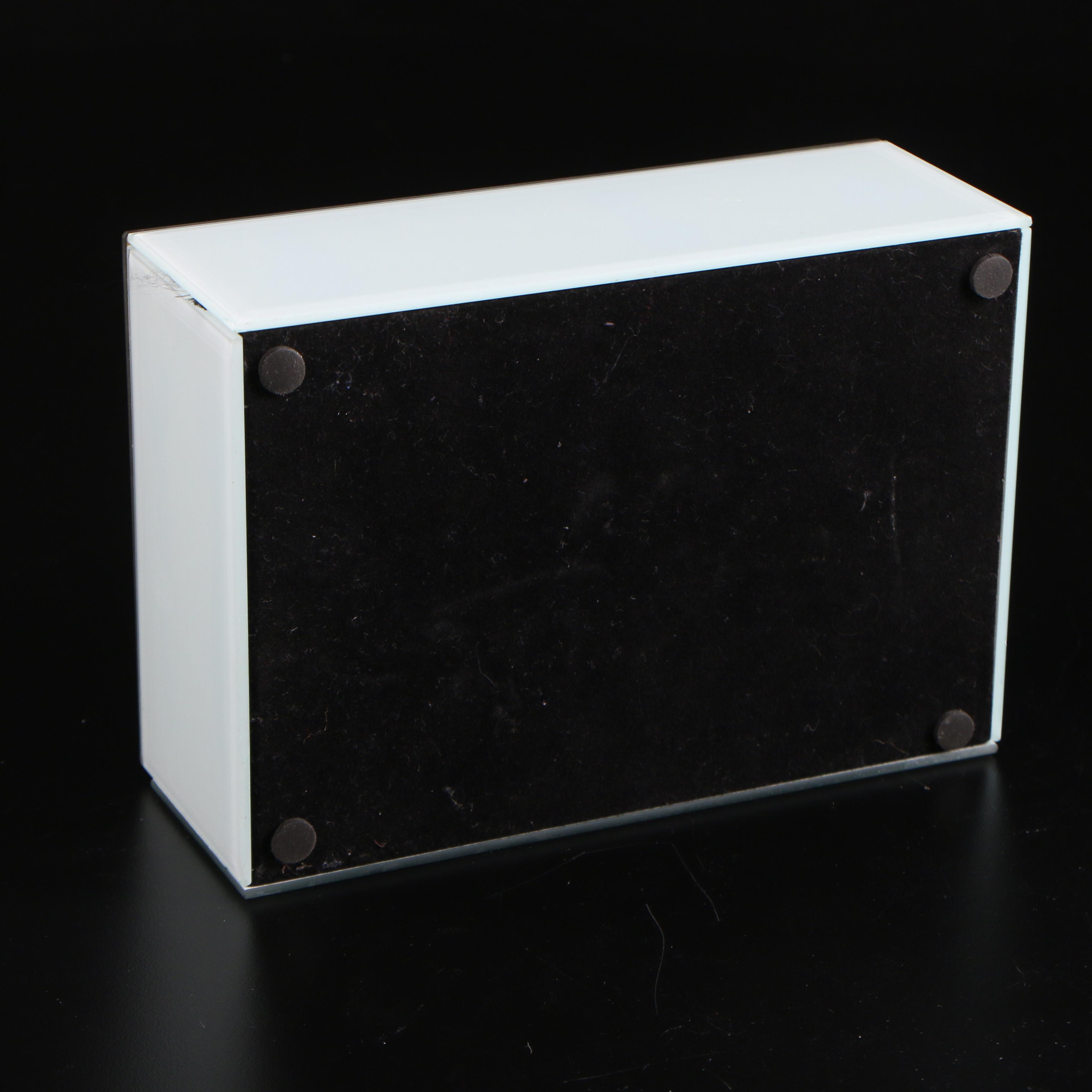 Vidali Collection Perfume Bottle with Glass Vanity Box, Contemporary