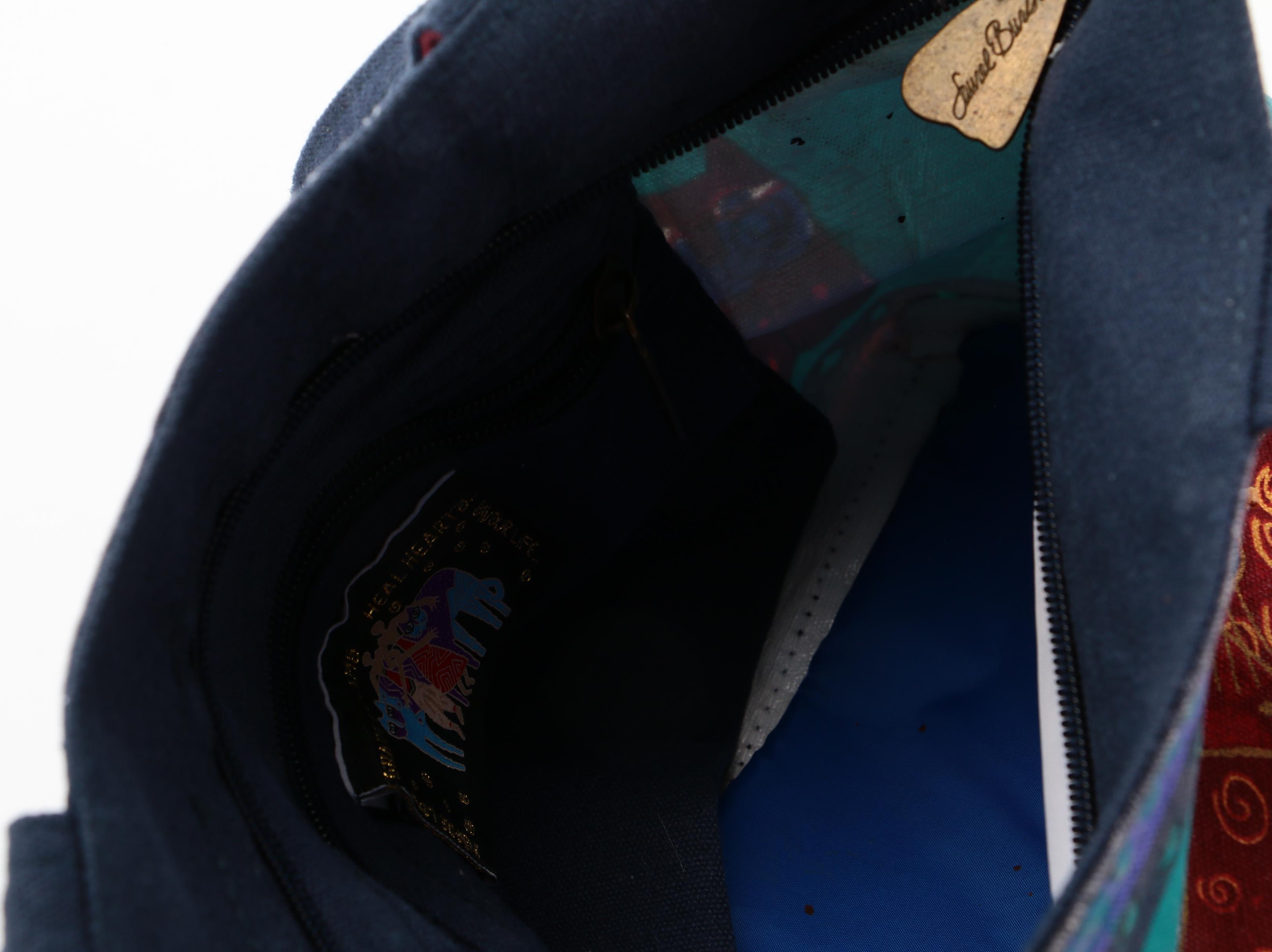 Cat Motif Chala Vegan Leather Bags and Laurel Burch Canvas Tote