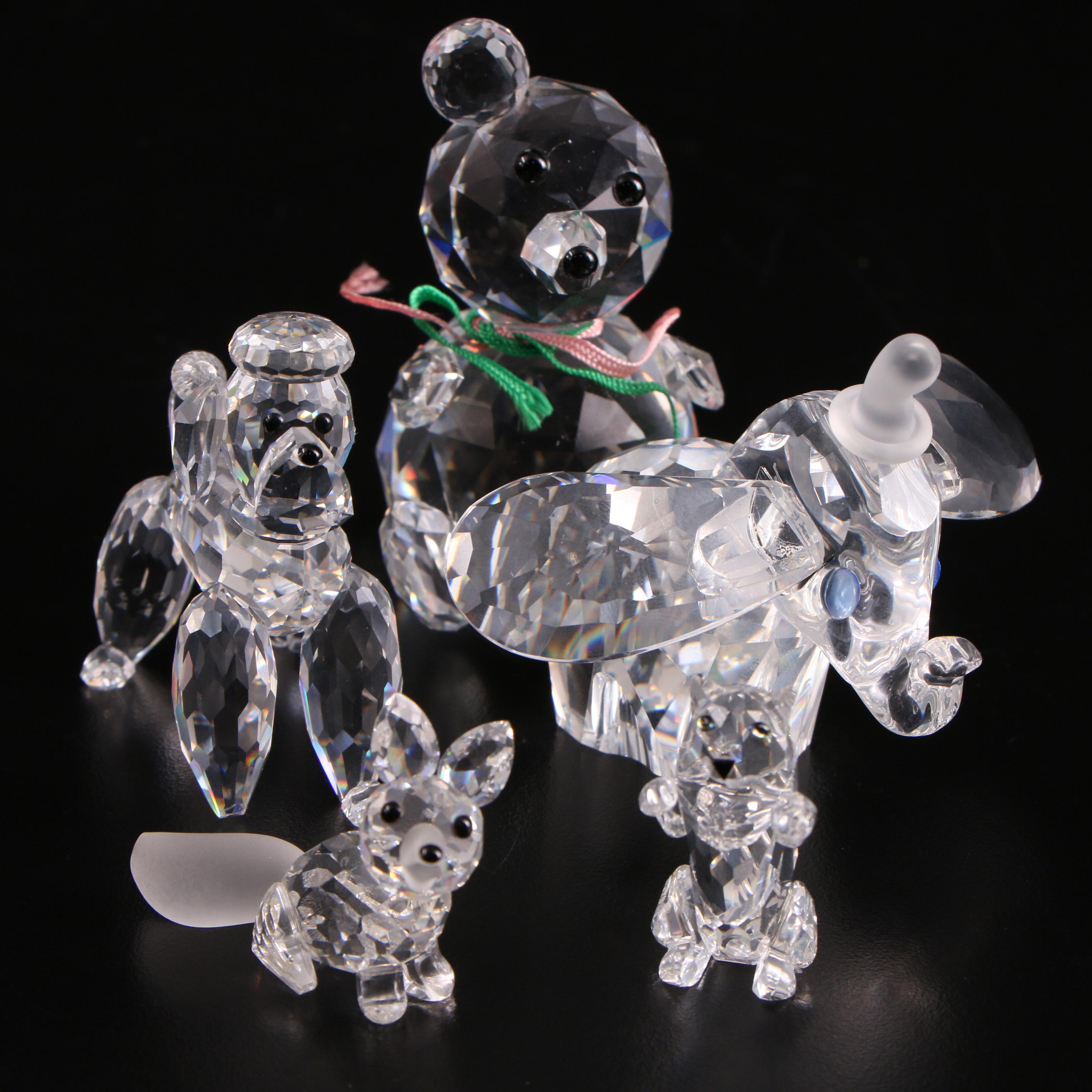Swarovski Crystal Walt Disney's "Dumbo" and Other Animal Figurines