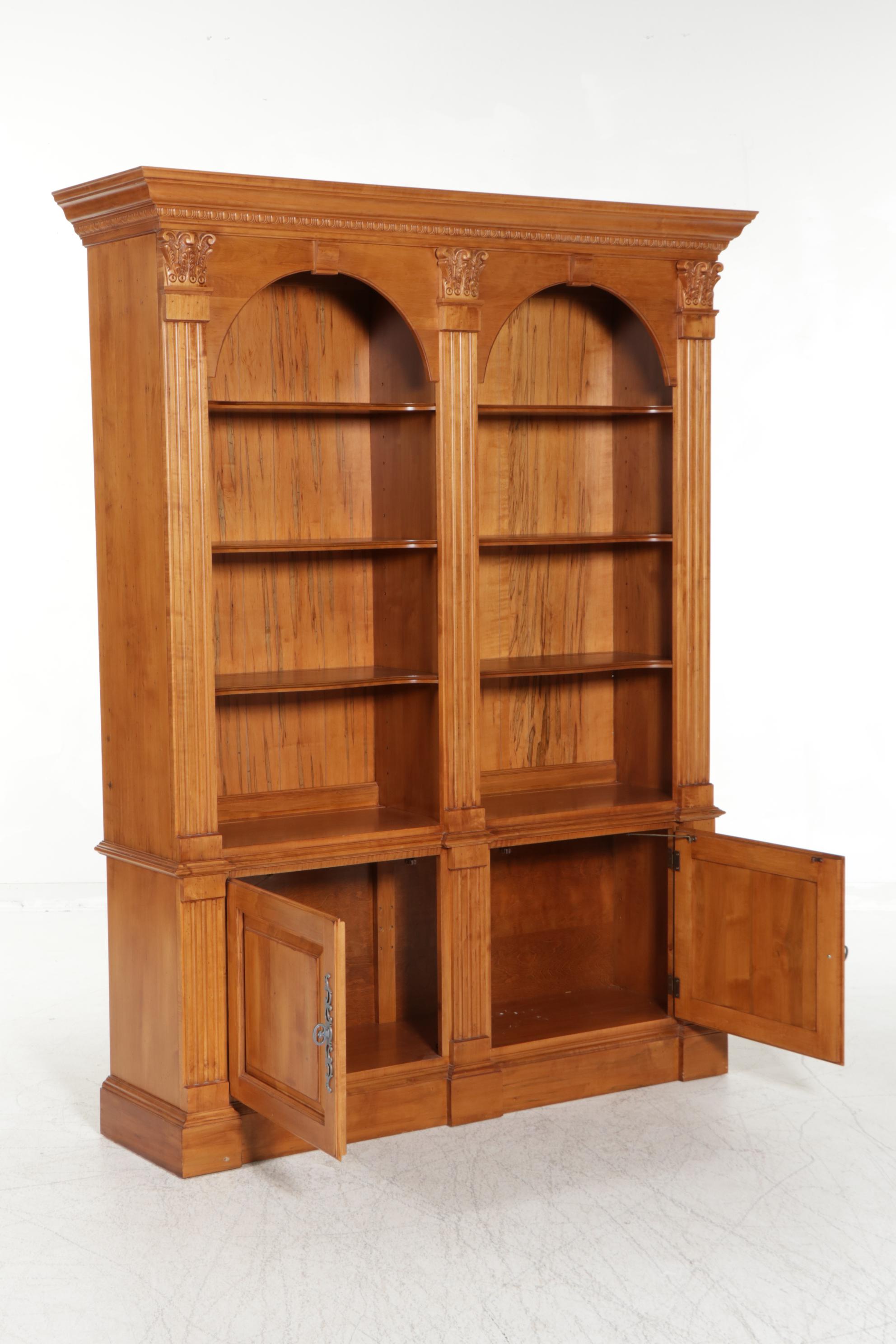 Ethan Allen "Legacy Collection" Maple Bookcase