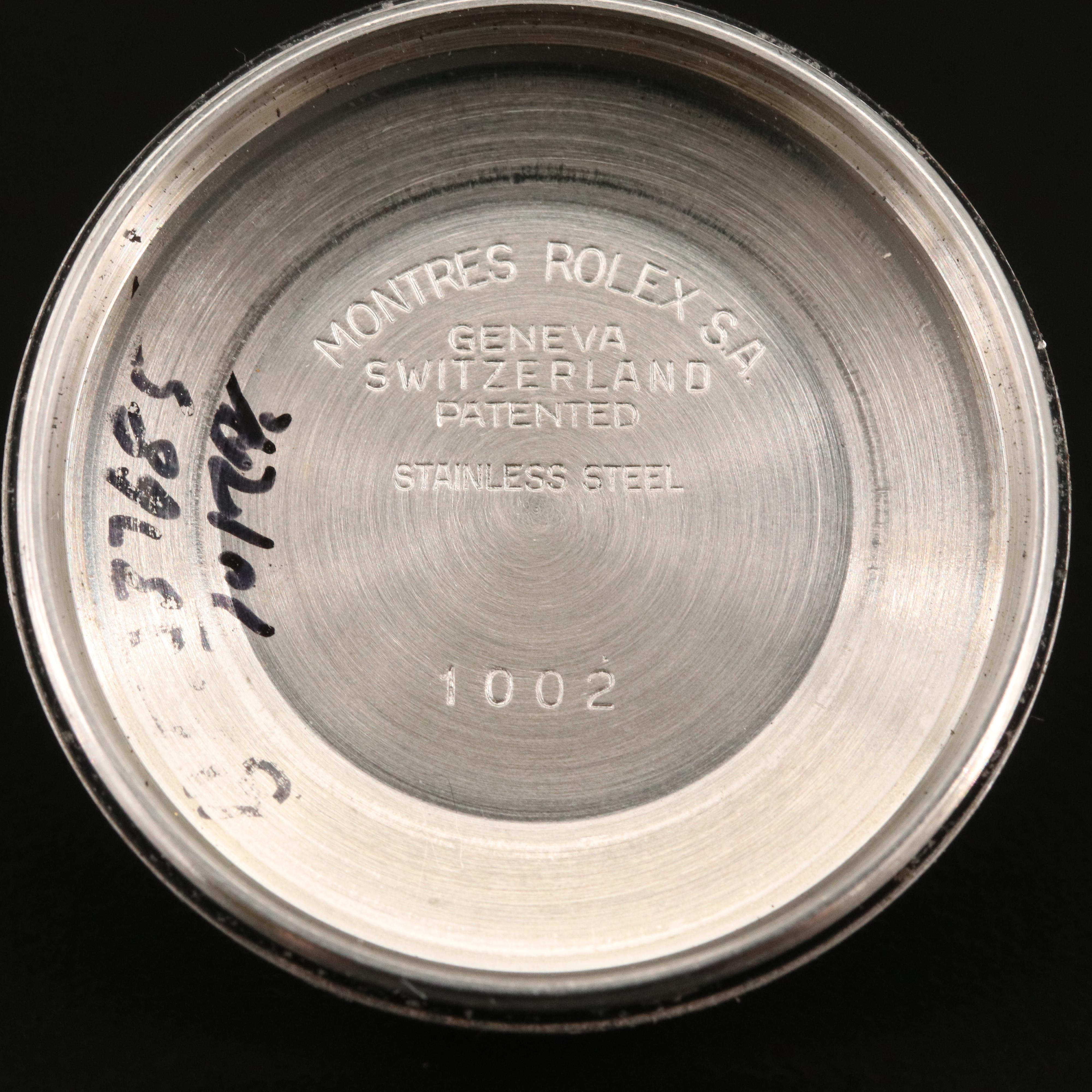 1977 Rolex Air-King Stainless Steel Automatic Watch