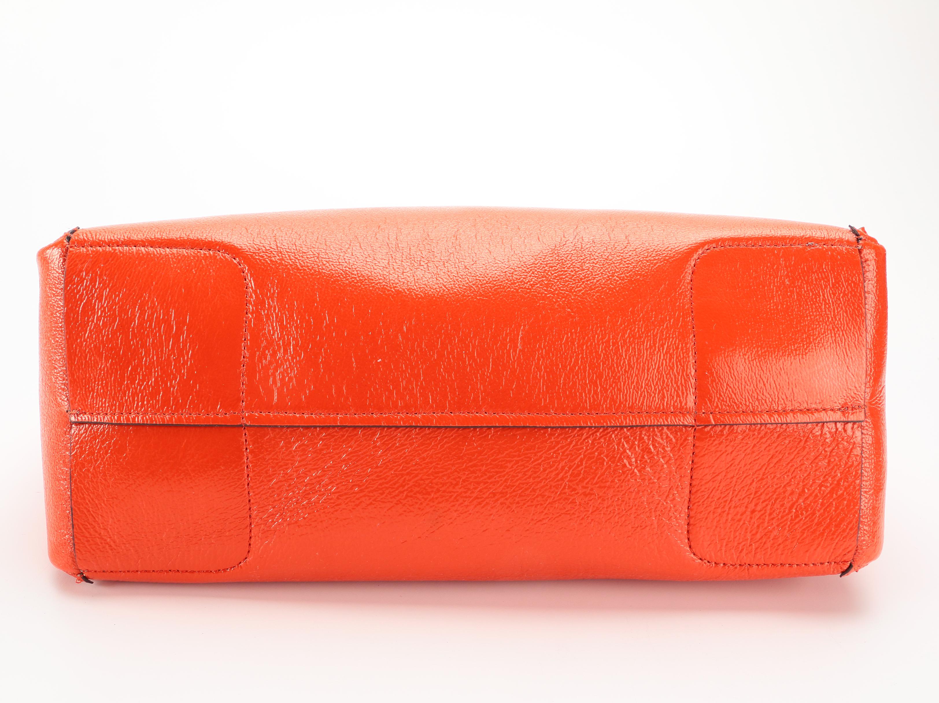 Tory Burch Perry Reversible Pebbled Leather Tote with Accessory Pouch