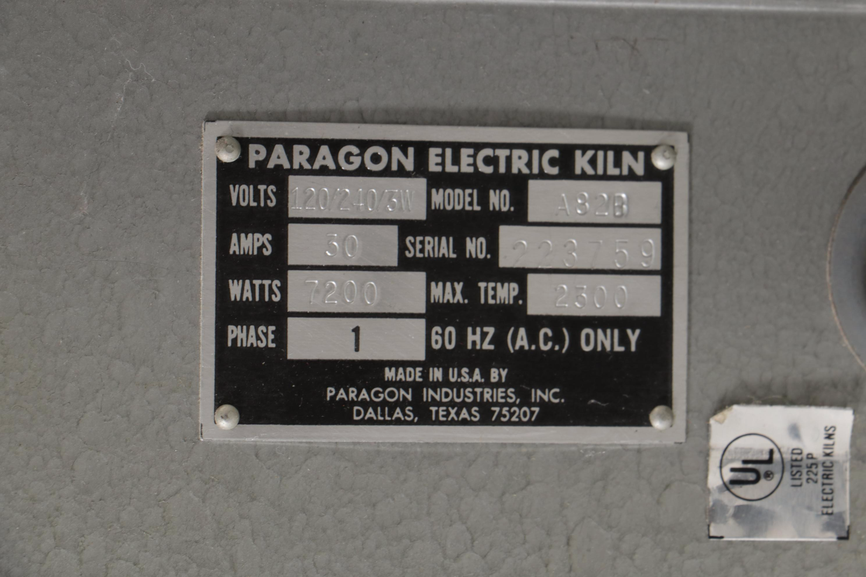 Paragon Model P High Fire Electric Kiln