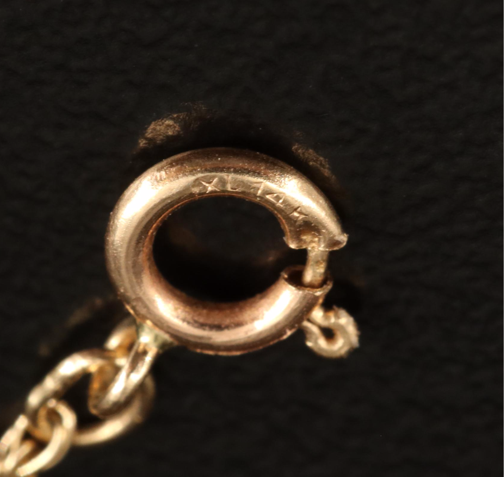 14K Loose Rope Chain Necklace