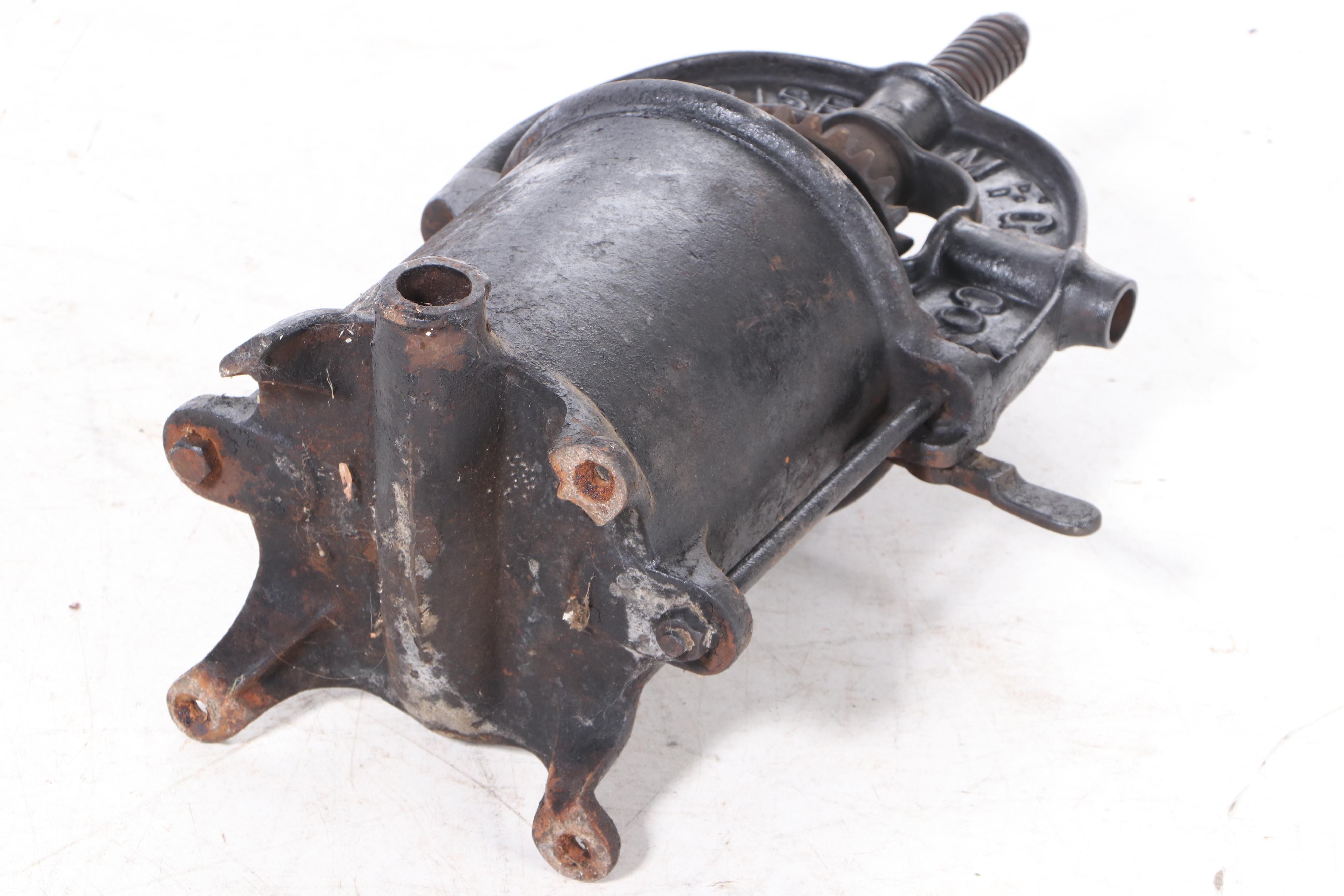 Enterprise Mfg. Co. Cast Iron Sausage Stuffer Press