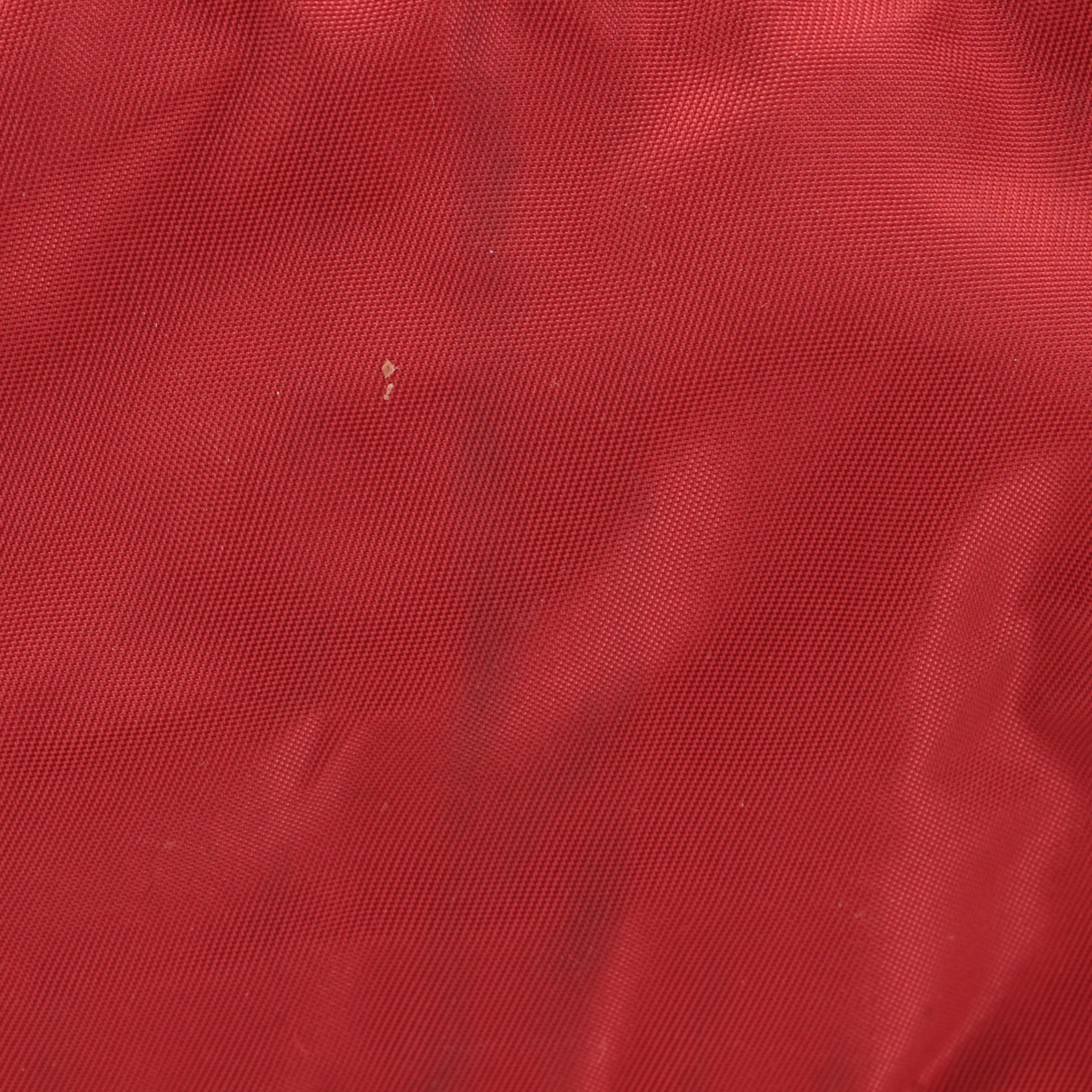 Prada Tessuto Top Handle Bag in Red Nylon