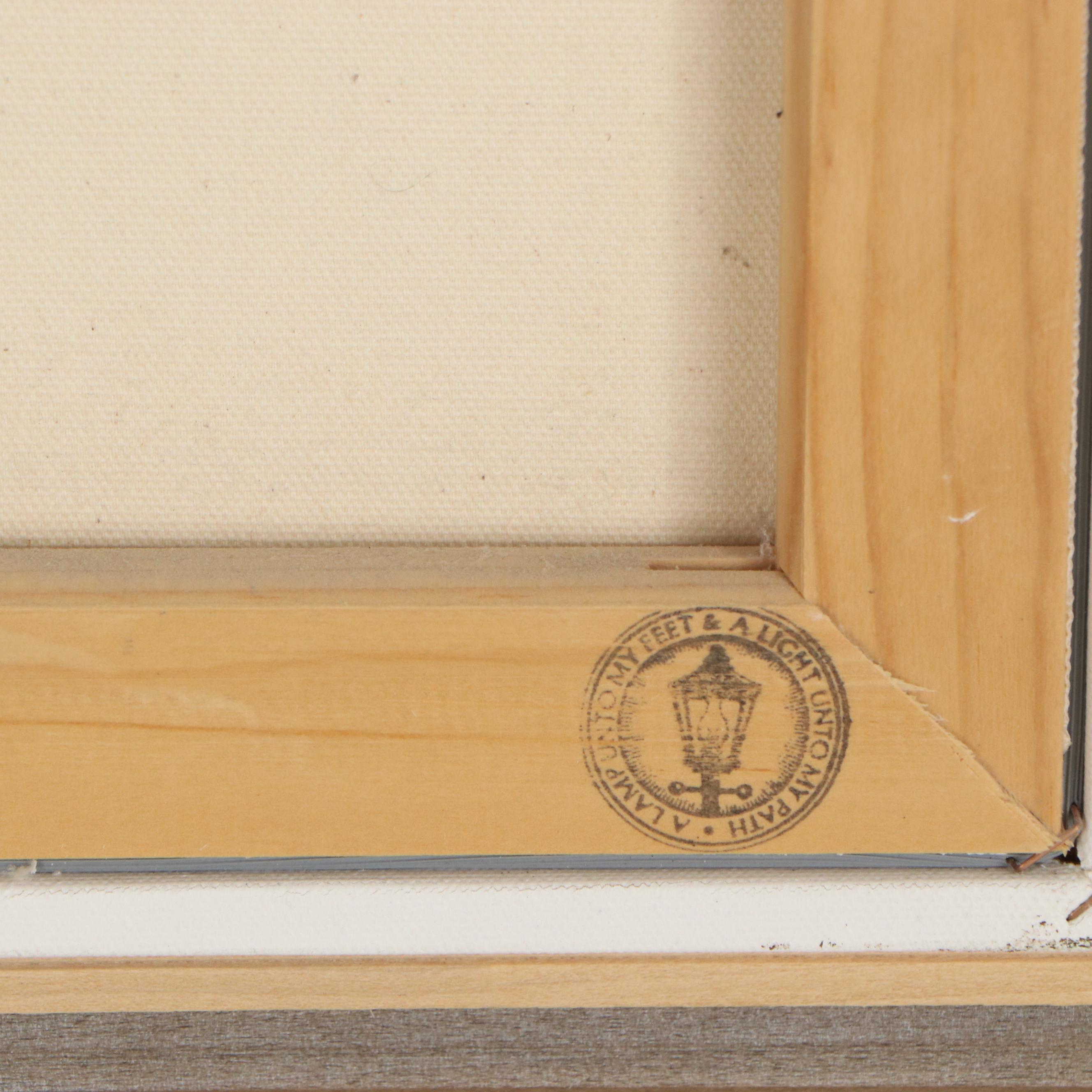 Thomas Kinkade Offset Lithograph "A Light in the Storm," 1995