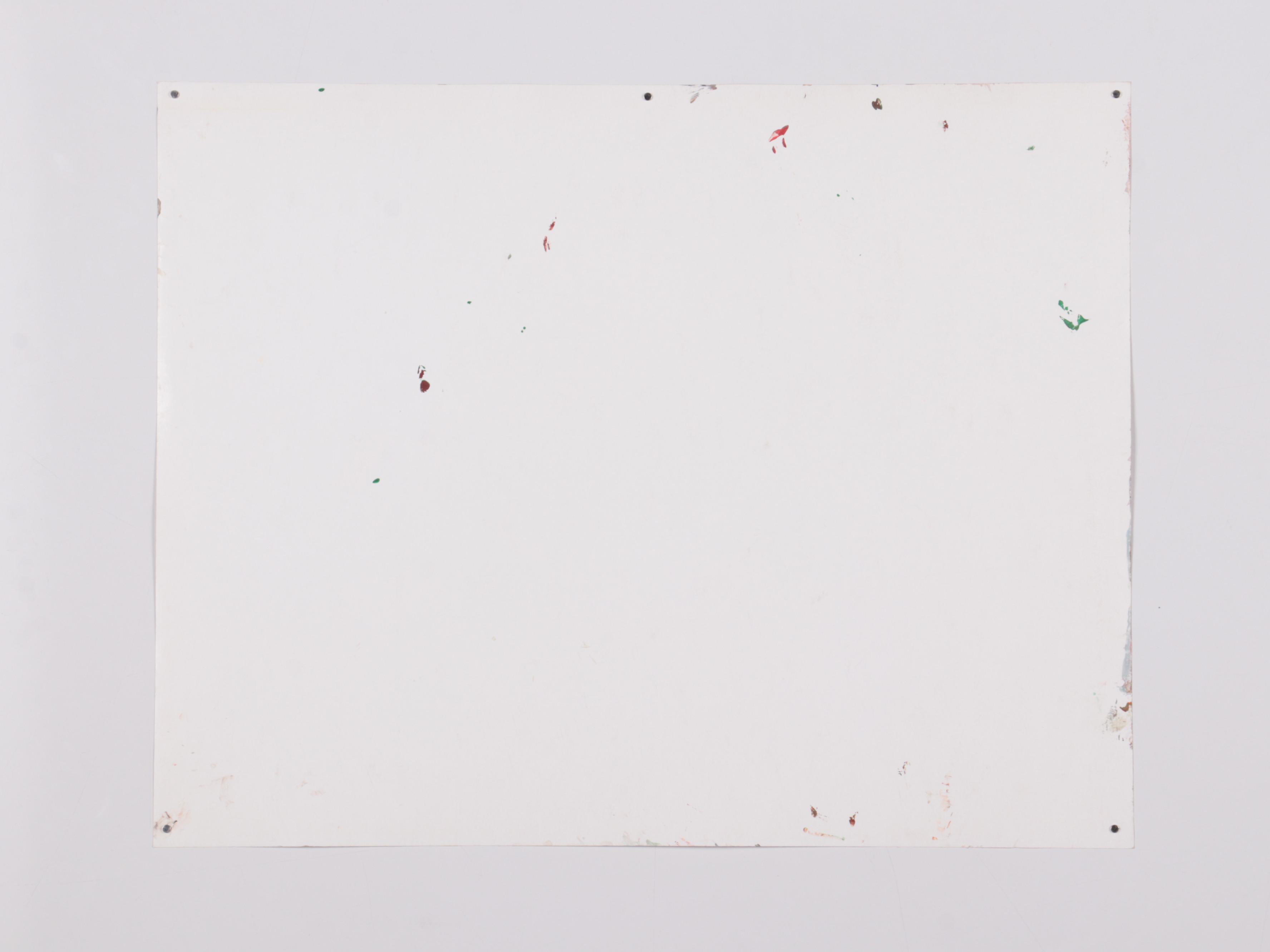 Robert Wright Folk Art Landscape Acrylic Painting