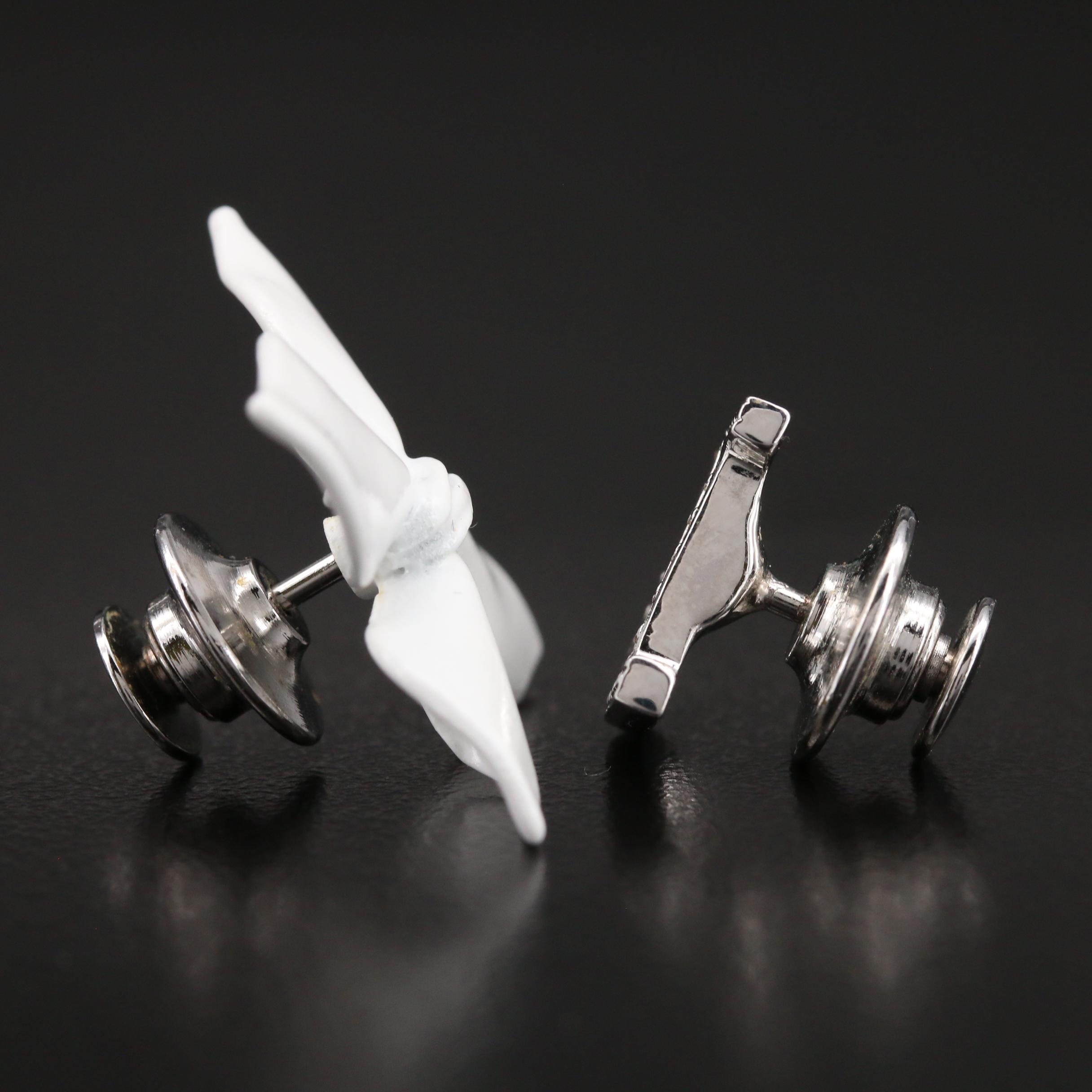 Dior Floral Pin and "D" Pin