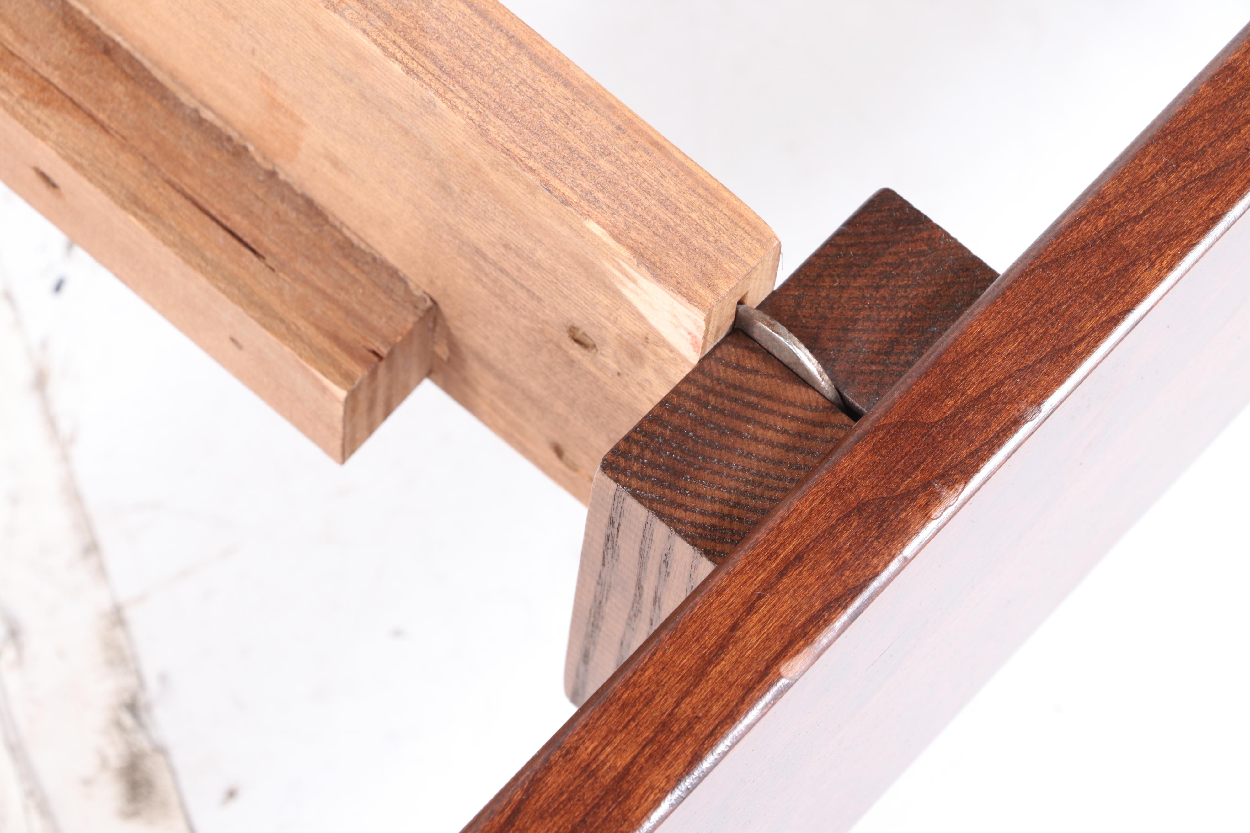 American Colonial Style Cherry King Size Tester Bed