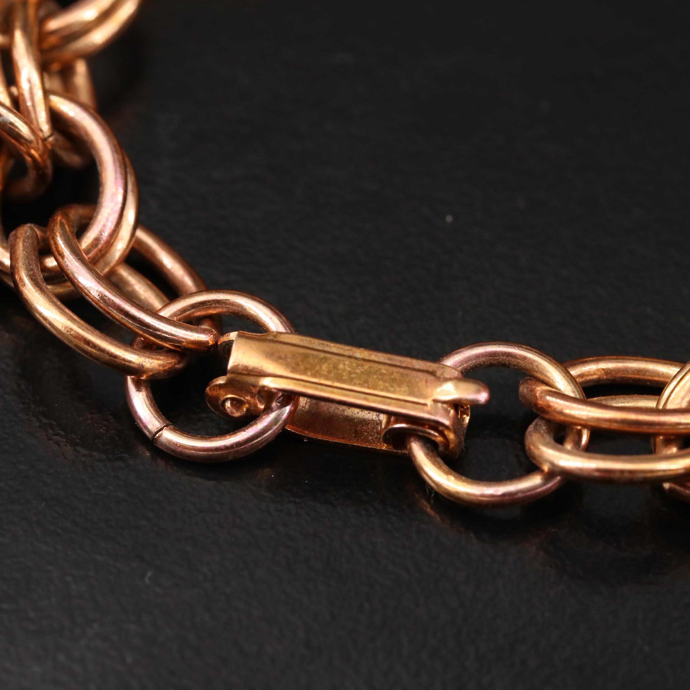 Circa 1960s Acorn and Oak Leaf Bracelet