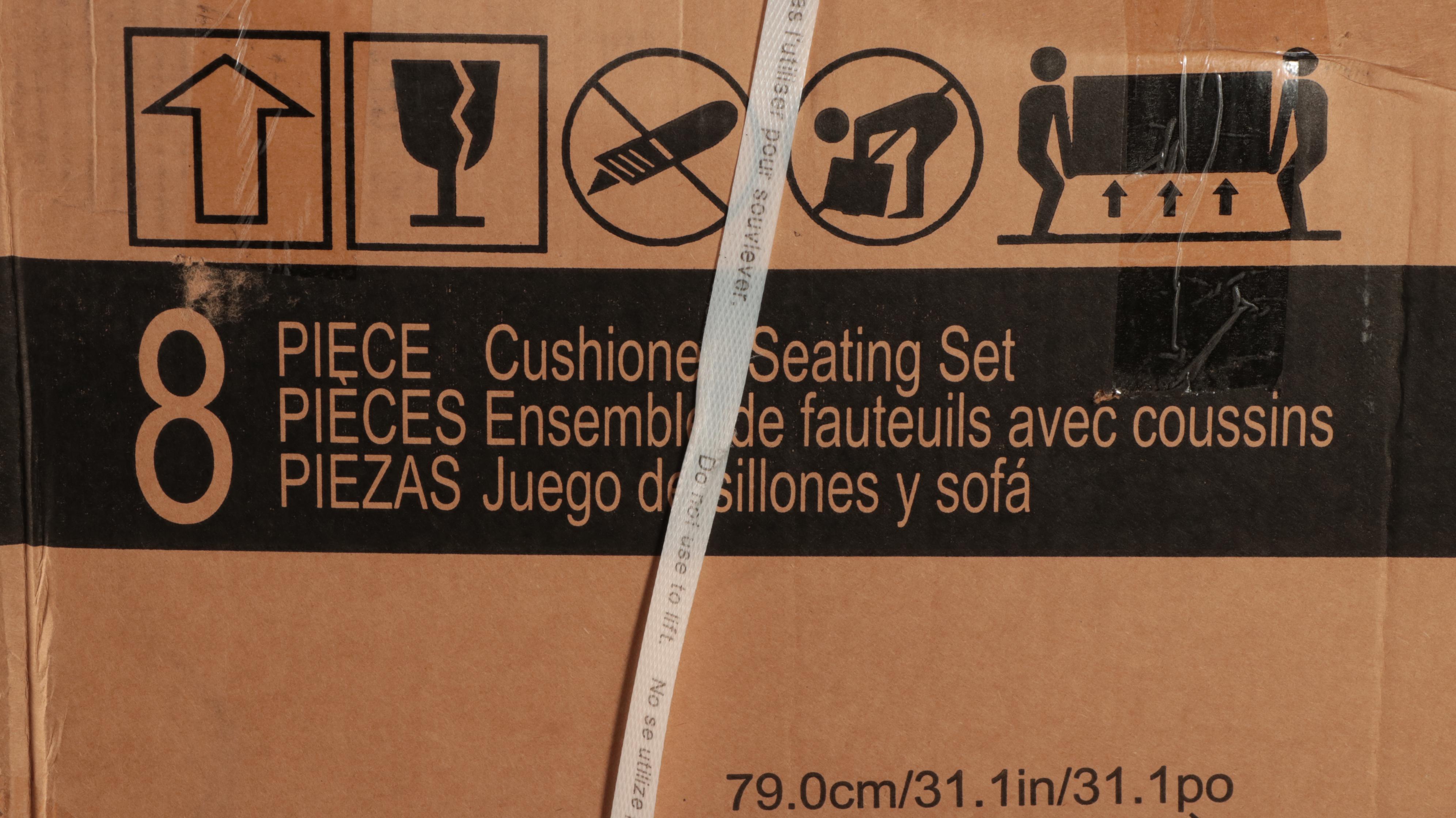 ATLeisure "Catalina" 8-Piece Deep Seating Patio Set