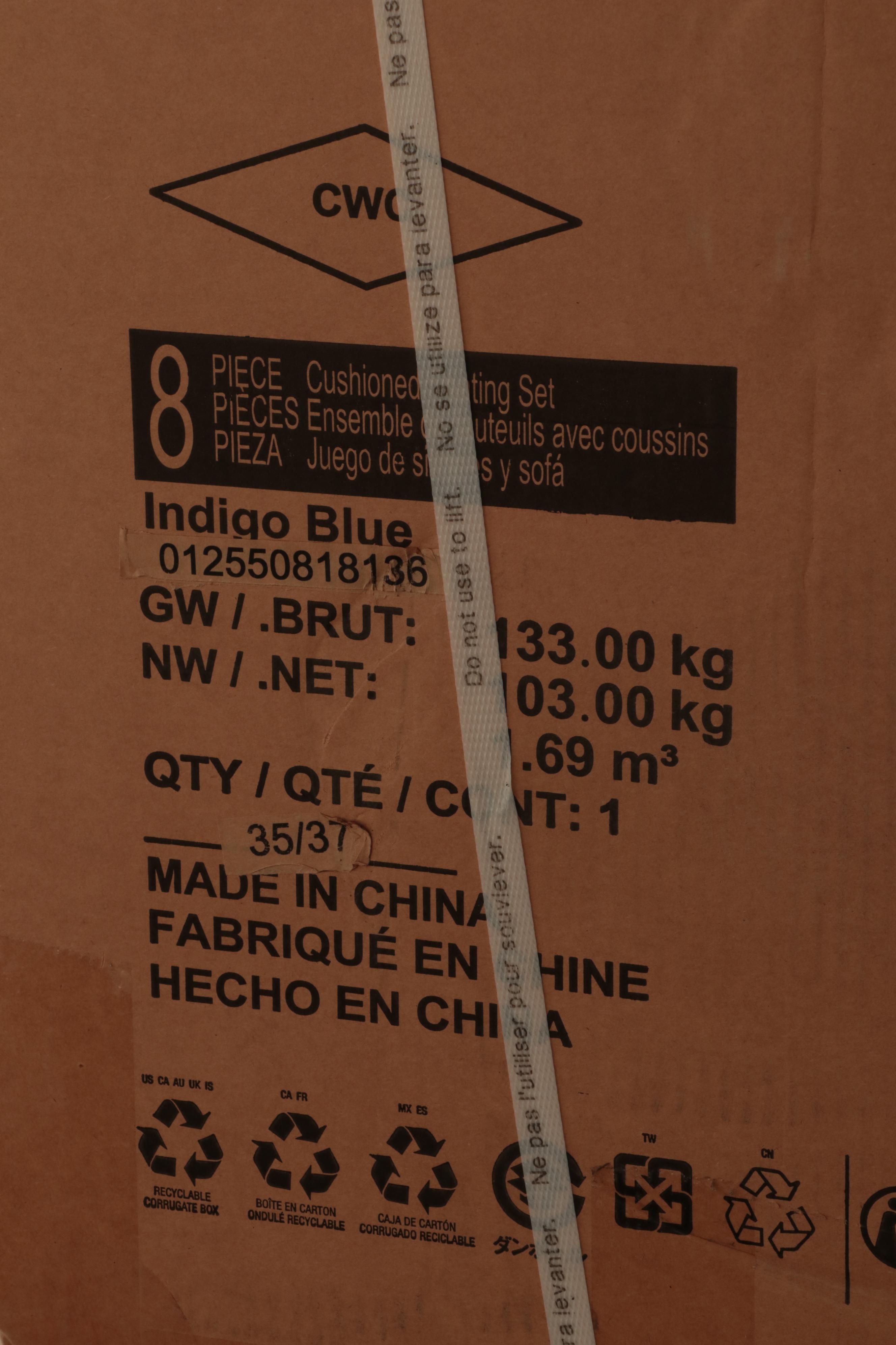 ATLeisure "Catalina" 8-Piece Deep Seating Patio Set